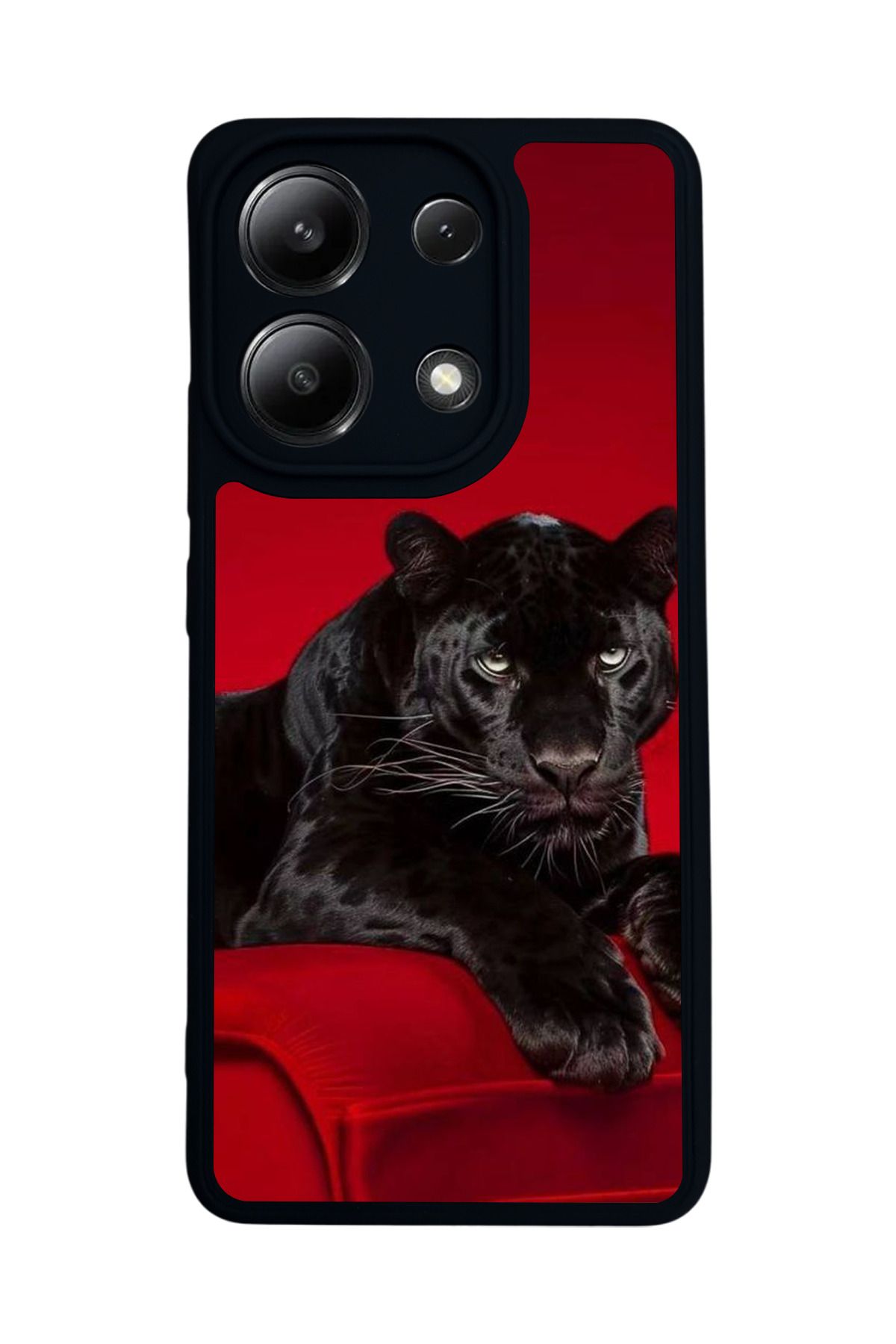 BGAKSESUAR Xiaomi Redmi Note 13 4G Uyumlu Mat Siyah Kılıf – Yumuşak Silikon, Koruyucu, Şok Emici Kapak