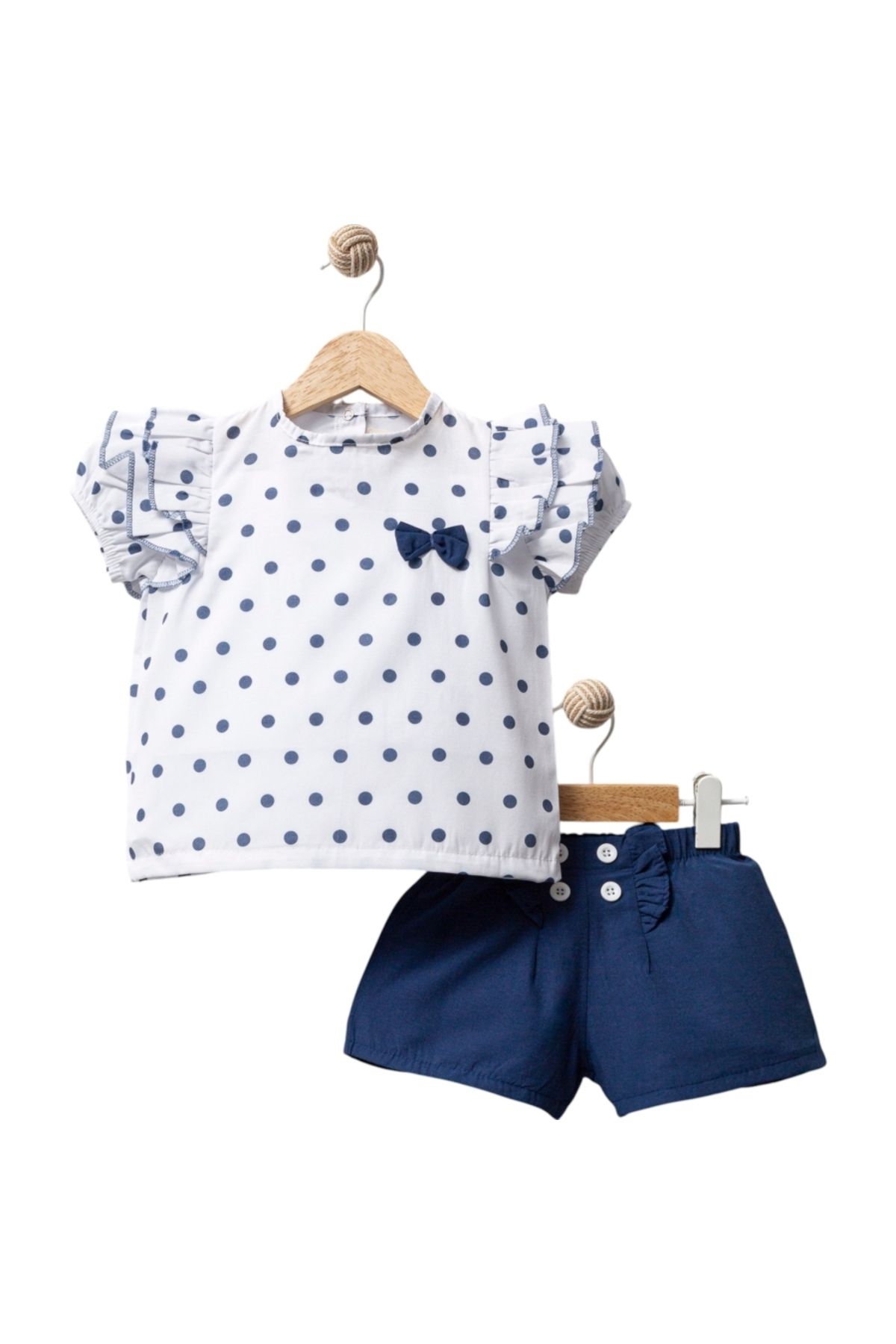 Butik FİYONKLU PUANLI KIZ TAKIM