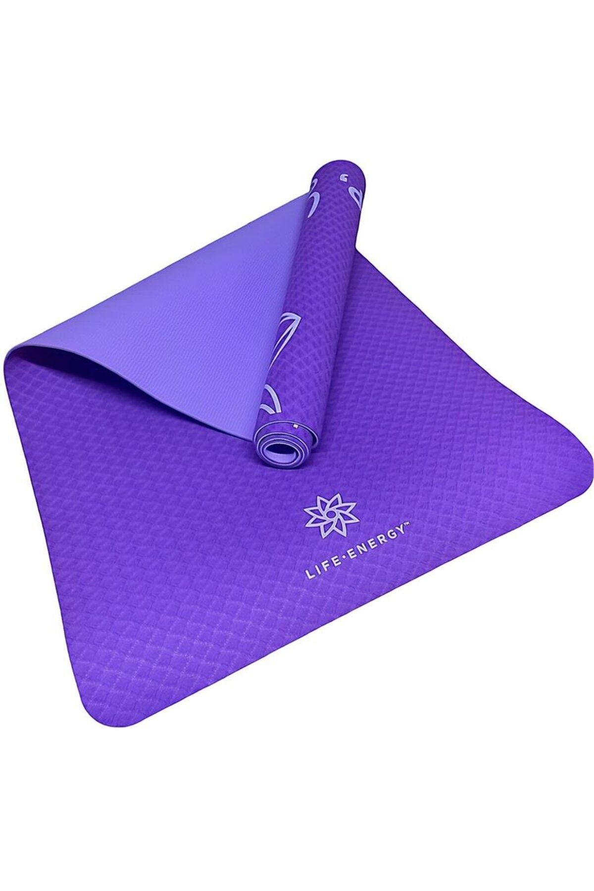alsepeteavm TPE MAT MOR TPE PROFESYONEL YOGA MİNDERİ MOR 173*61*4 MM