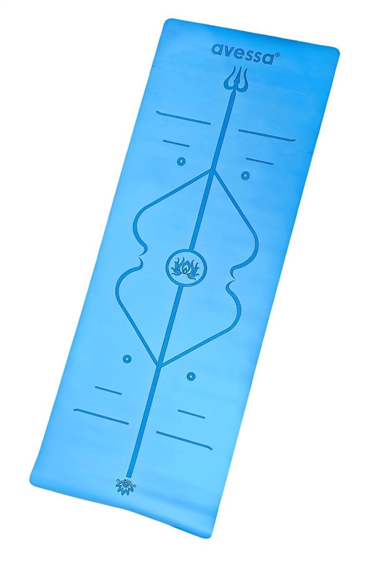 alsepeteavm AVESSA RYM-BLUE KAUÇUK YOGAMAT MAVİ RENK 183*68*0,5 CM