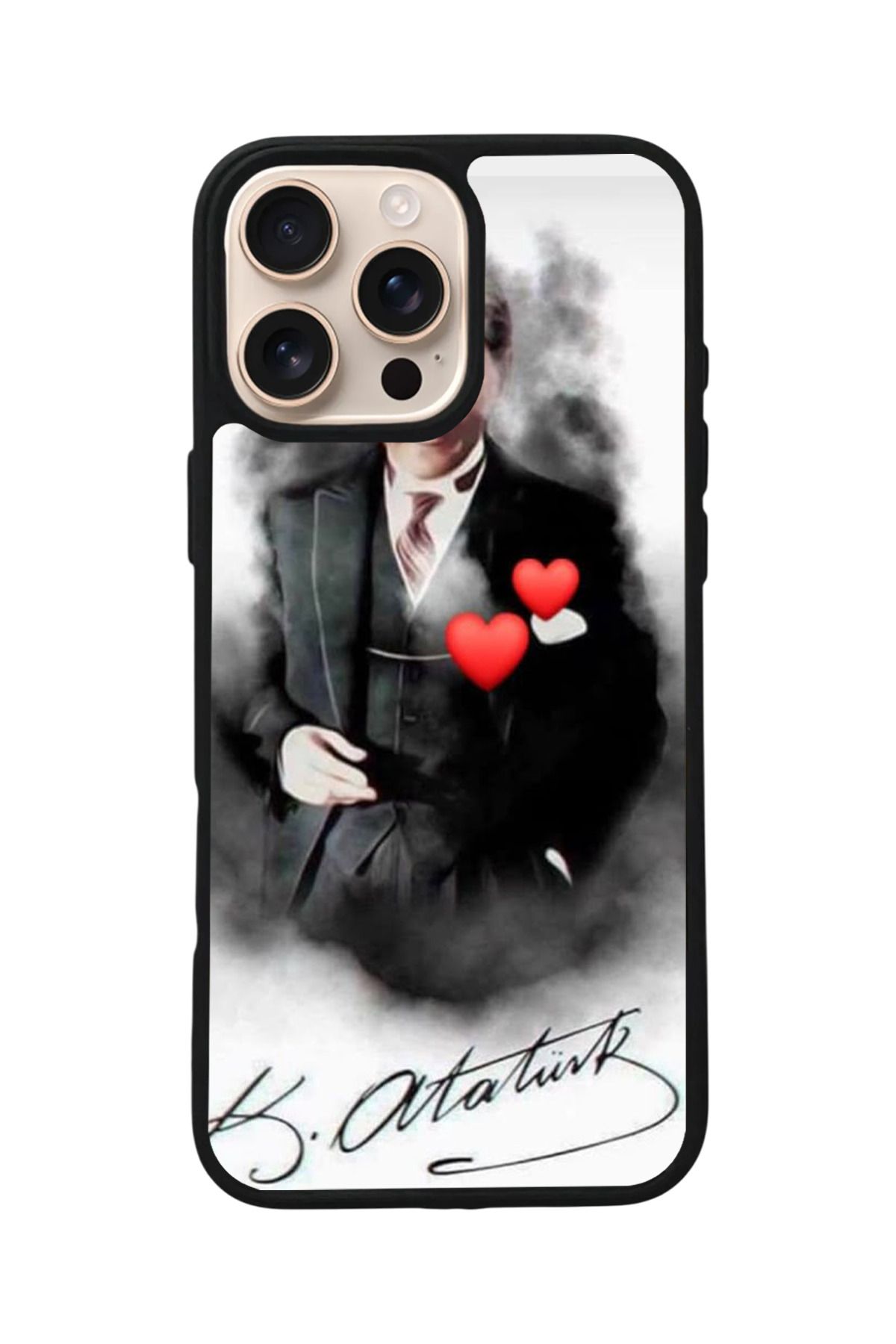 Aksel Kılıf Apple iPhone 14 Pro Uyumlu Baskılı,Mat Siyah,Yumuşak Silikon,Koruyucu,Şok Emici Kapak,Kılıf