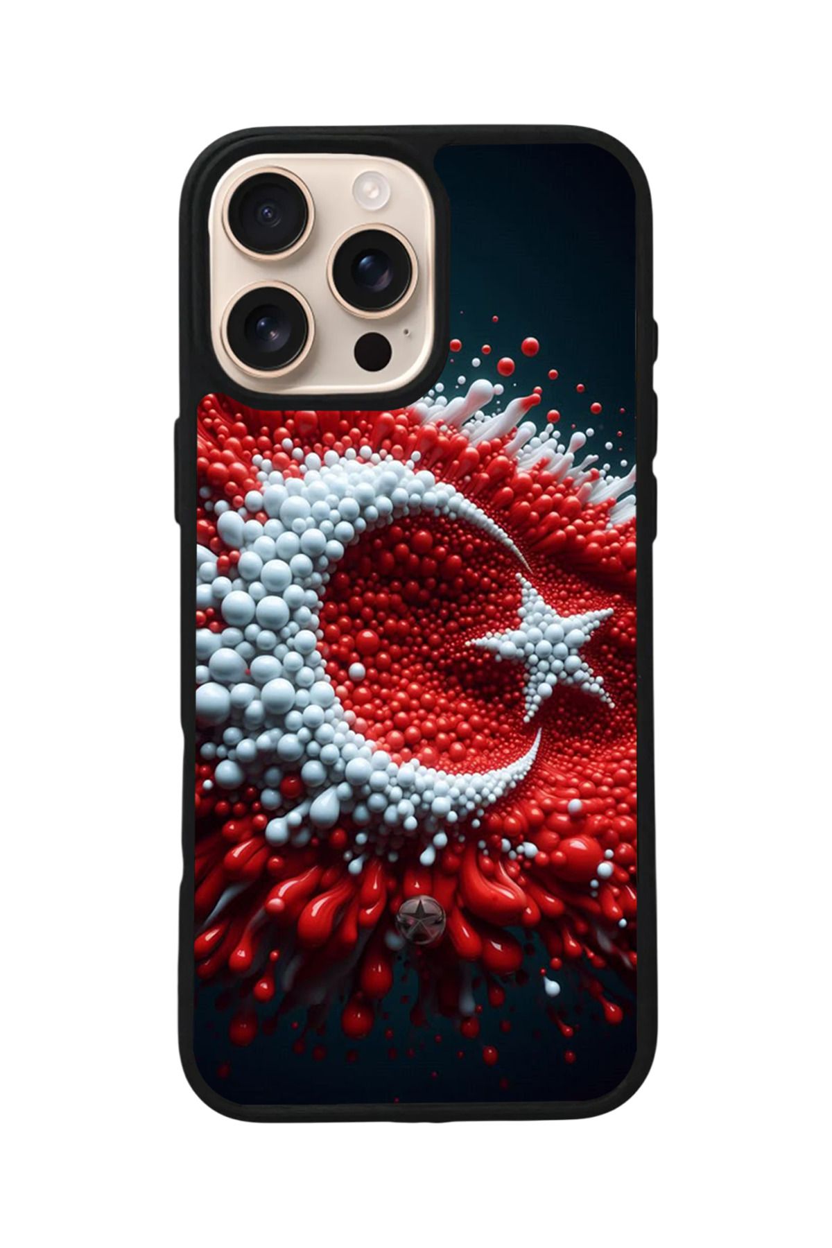 Aksel Kılıf Apple iPhone 14 Pro Uyumlu Baskılı,Mat Siyah,Yumuşak Silikon,Koruyucu,Şok Emici Kapak,Kılıf