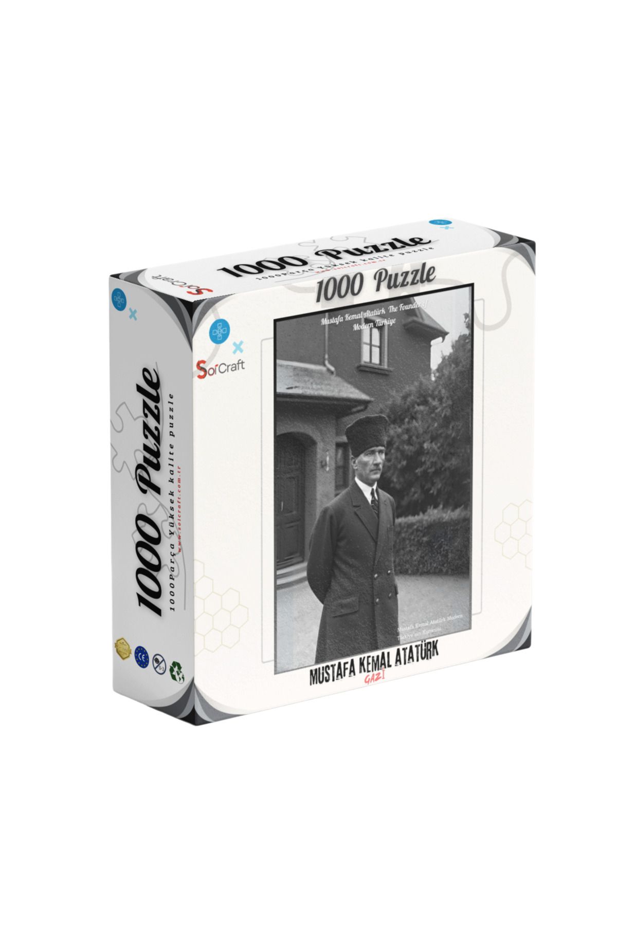 Soi Craft 1000 Parça Puzzle Mustafa Kemal Atatürk