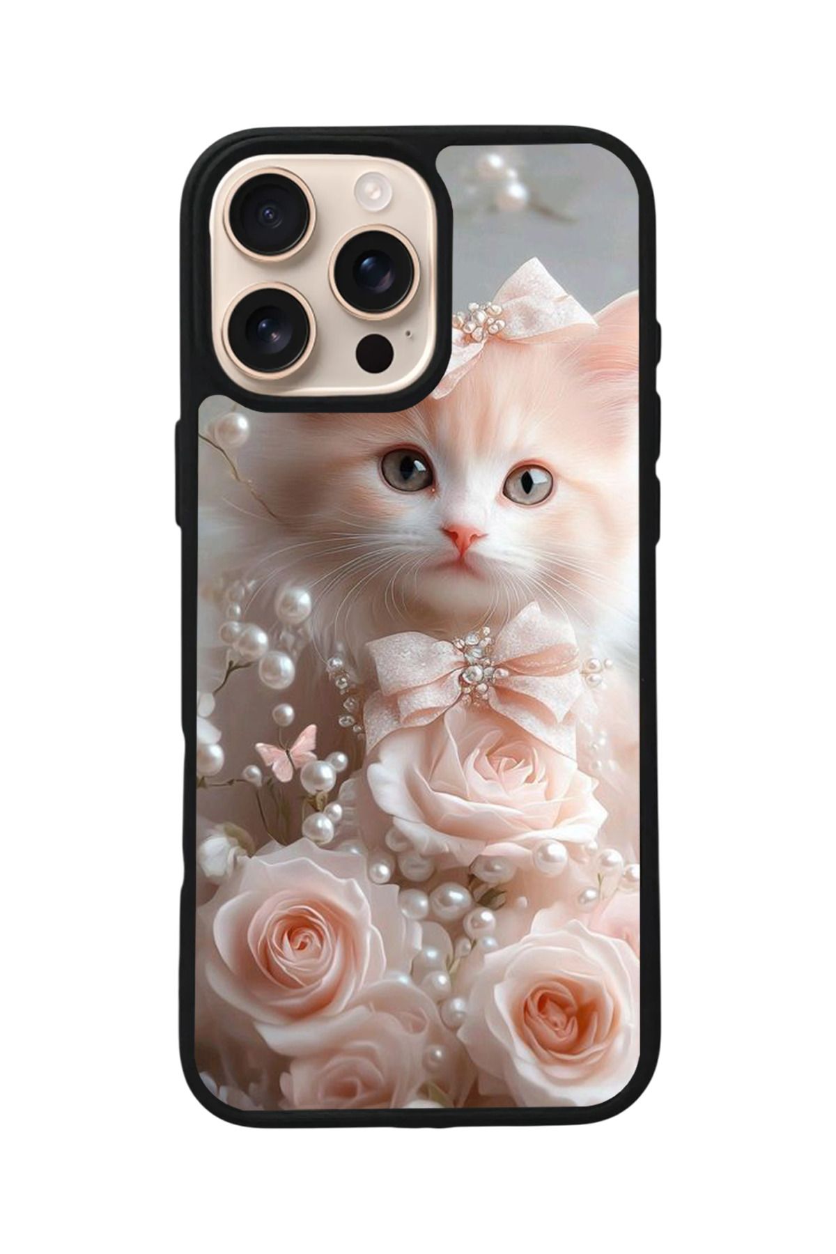 Aksel Kılıf Apple iPhone 15 Pro Max Uyumlu Baskılı,Mat Siyah,Yumuşak Silikon,Koruyucu,Şok Emici Kapak,Kılıf