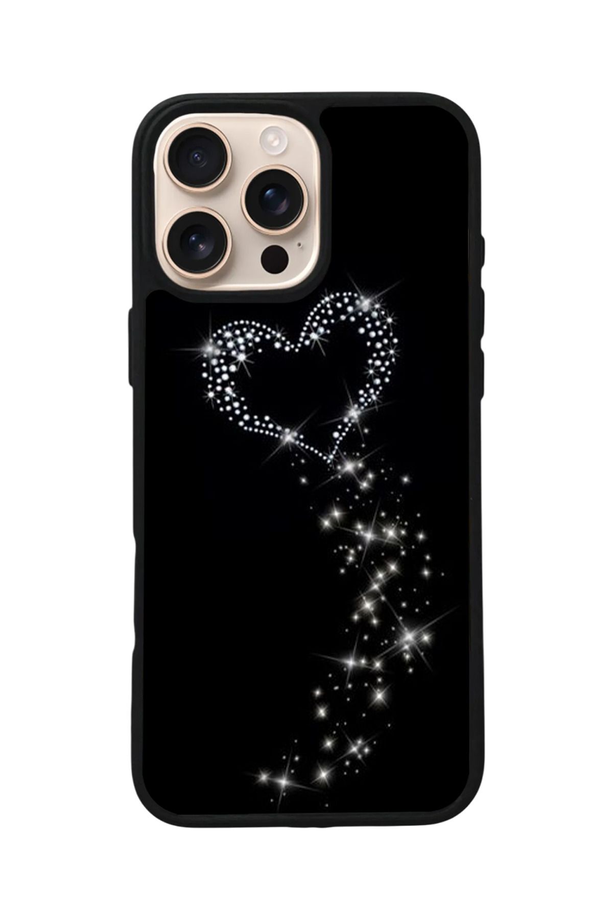Aksel Kılıf Apple iPhone 12 Pro Max Uyumlu Baskılı,Mat Siyah,Yumuşak Silikon,Koruyucu,Şok Emici Kapak,Kılıf