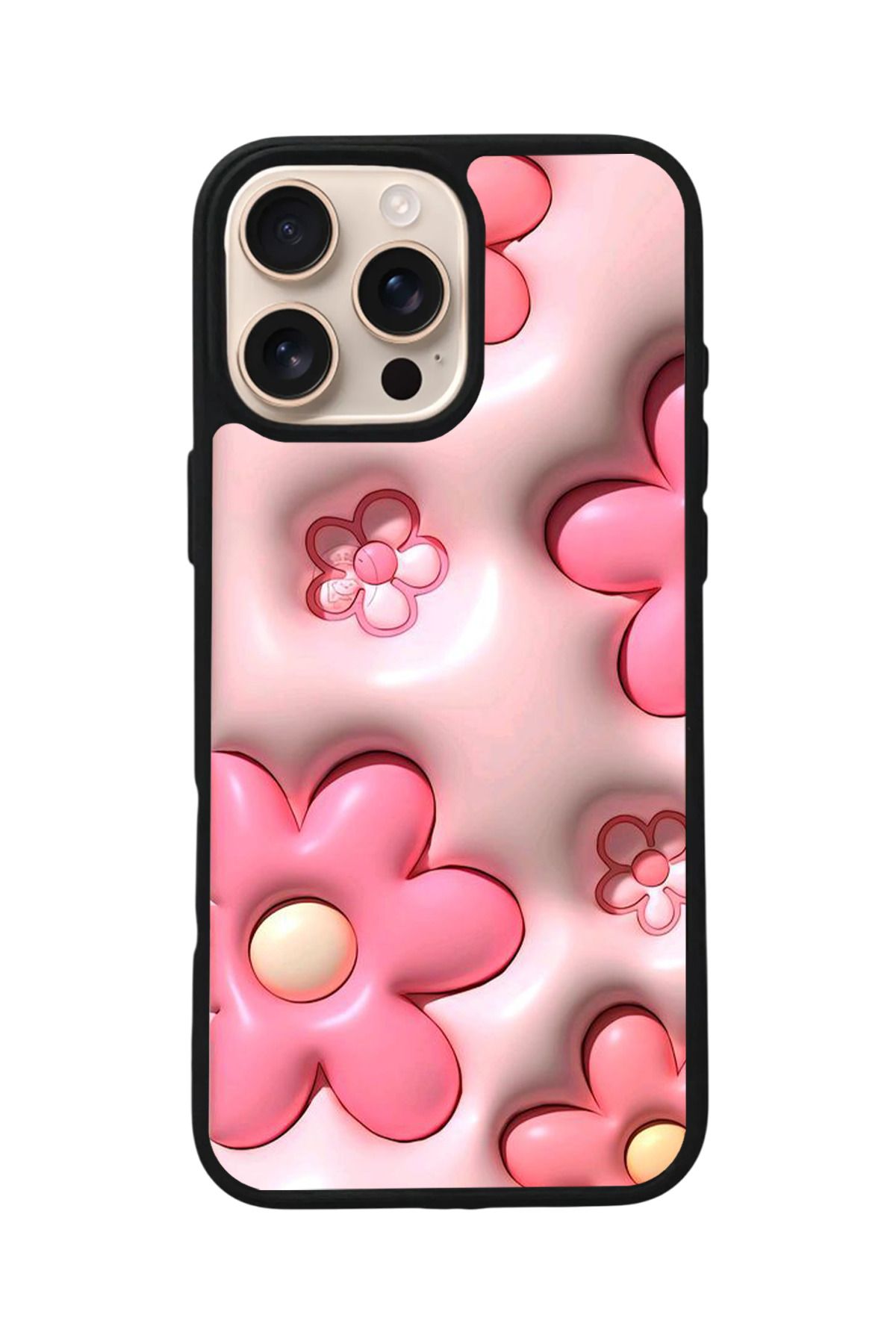 Aksel Kılıf Apple iPhone 15 Pro Max Uyumlu Baskılı,Mat Siyah,Yumuşak Silikon,Koruyucu,Şok Emici Kapak,Kılıf