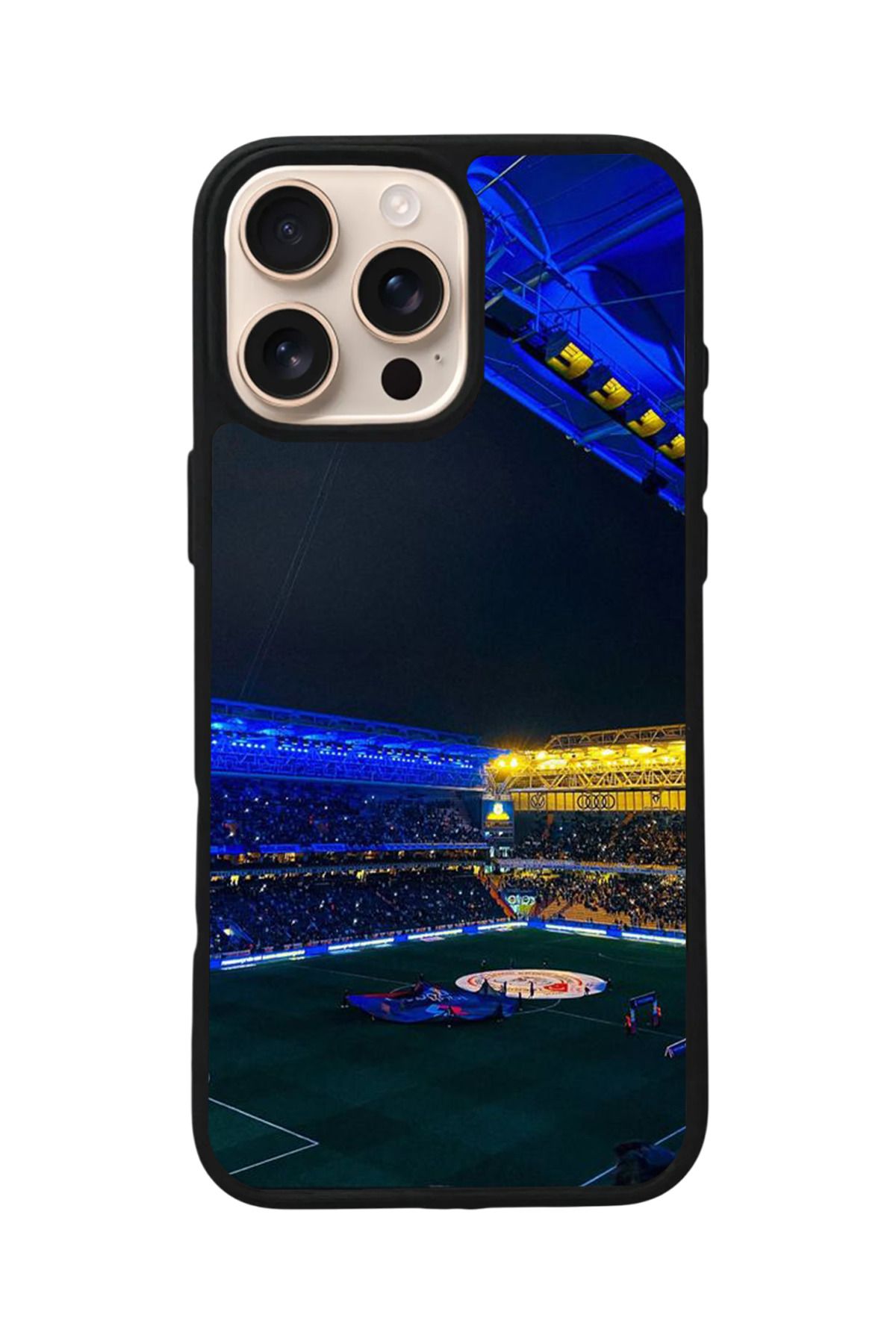 Aksel Kılıf Apple iPhone 15 Pro Max Uyumlu Baskılı,Mat Siyah,Yumuşak Silikon,Koruyucu,Şok Emici Kapak,Kılıf