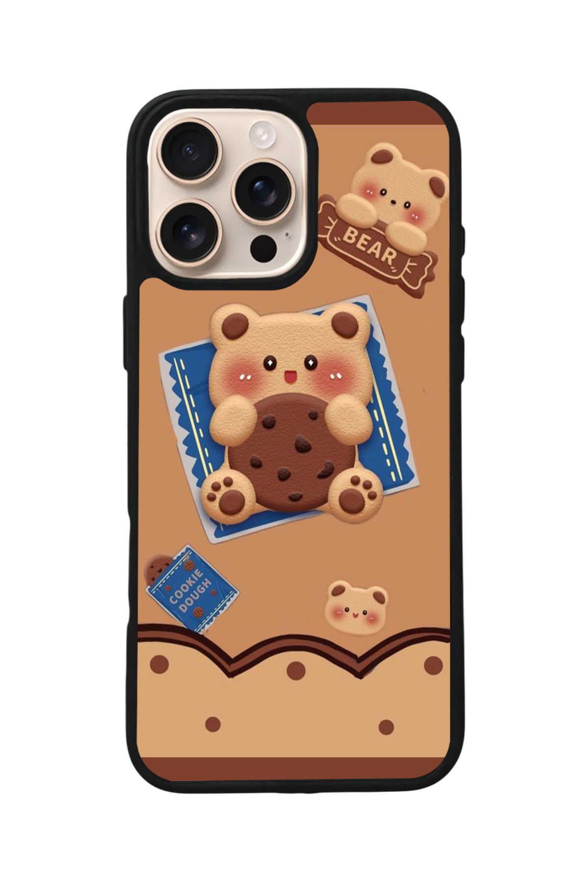 Aksel Kılıf Apple iPhone 14 Pro Uyumlu Baskılı,Mat Siyah,Yumuşak Silikon,Koruyucu,Şok Emici Kapak,Kılıf