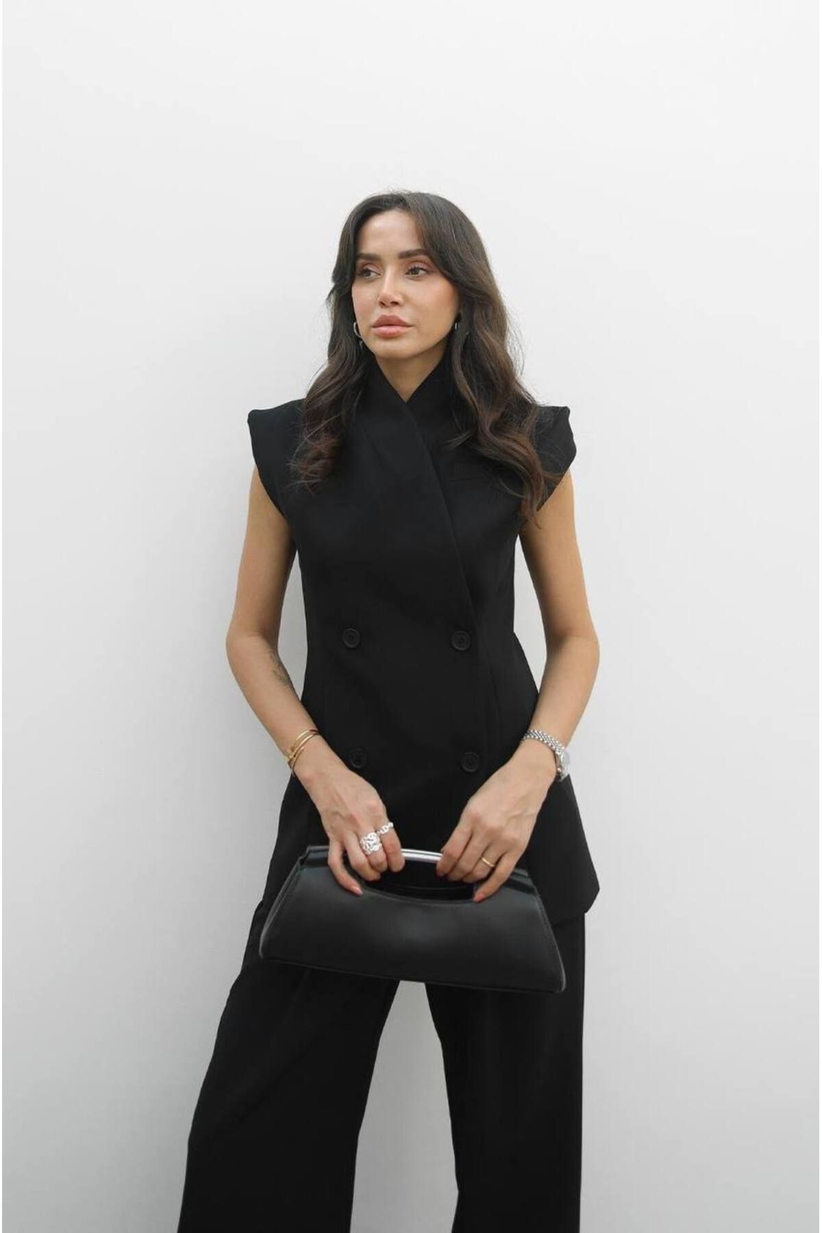 Hotfashion CECİLİA YELEK PANTOLON TAKIM