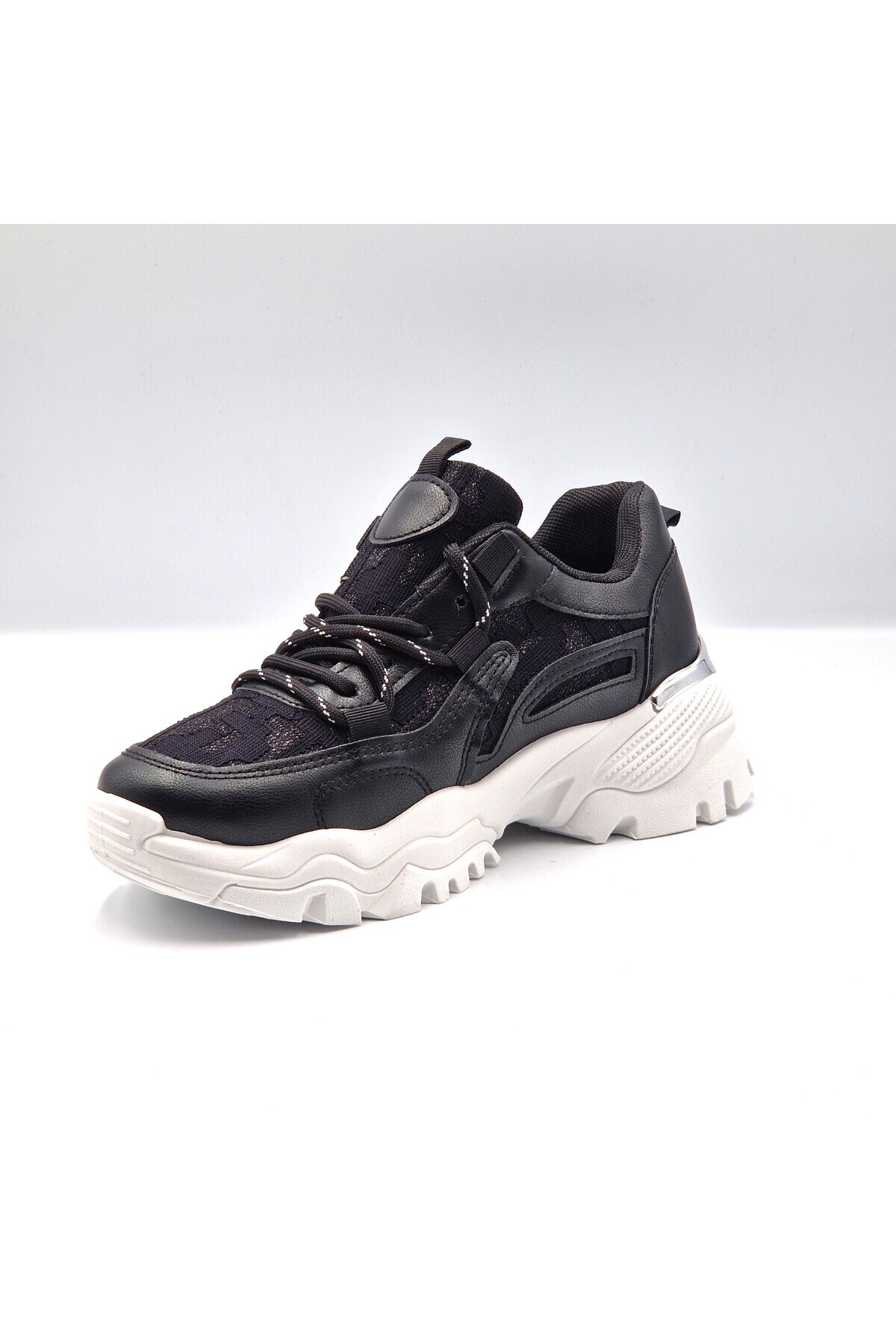Seastar-Sneakers dama low-top cu detalii stralucitoare 4