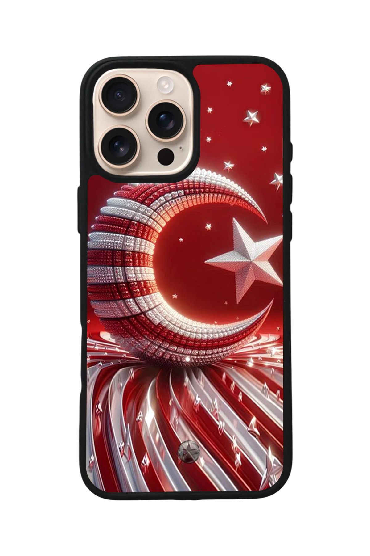 Aksel Kılıf Apple iPhone 14 Pro Uyumlu Baskılı,Mat Siyah,Yumuşak Silikon,Koruyucu,Şok Emici Kapak,Kılıf