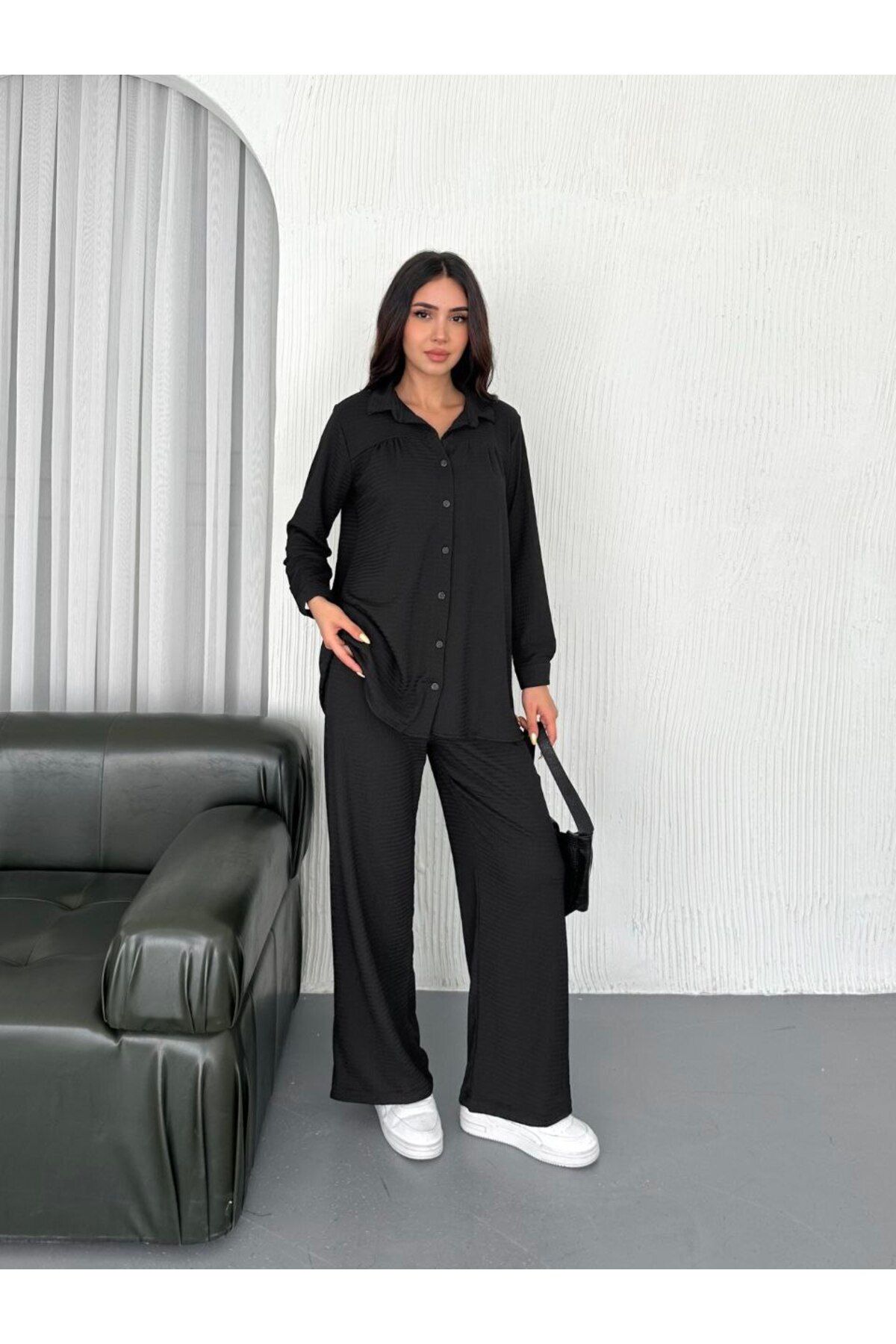 MODA Robalı Gömlek Pantolon Takım