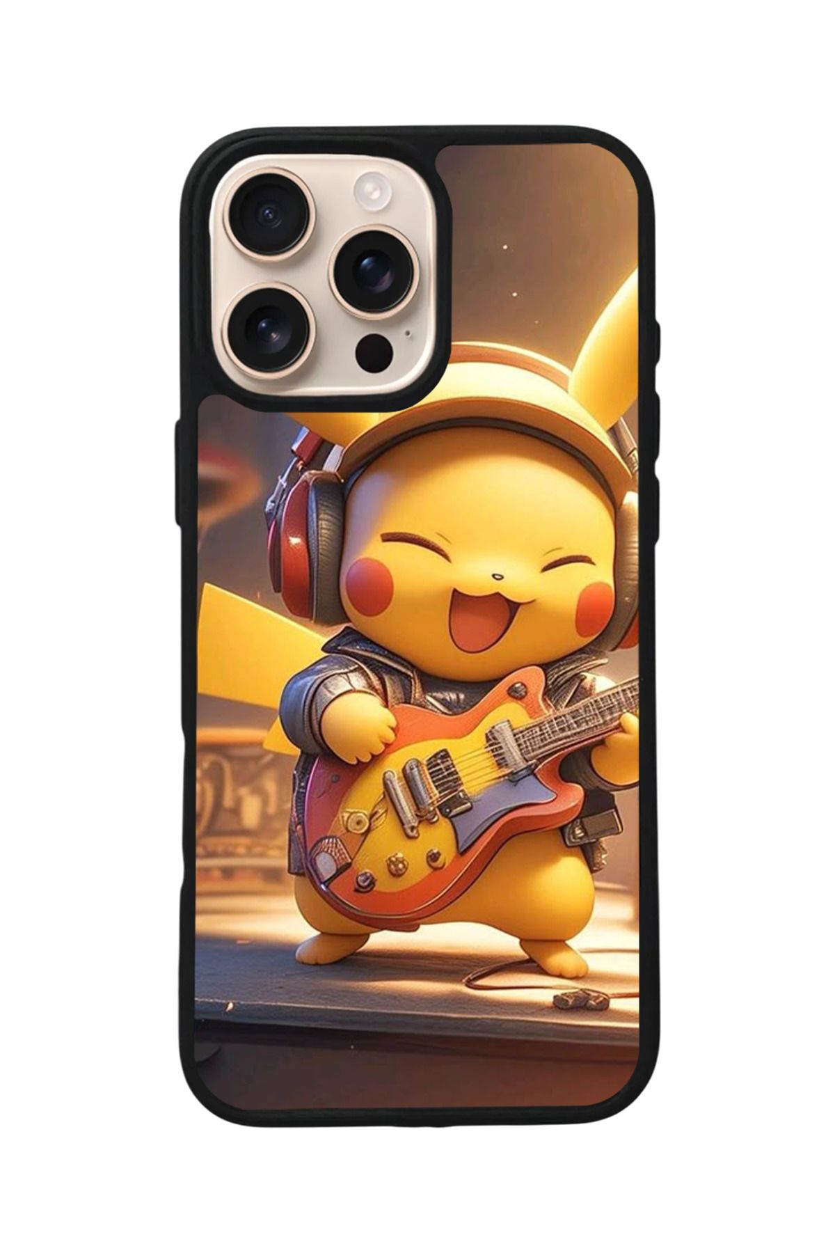 Aksel Kılıf Apple iPhone 11 Pro Uyumlu Baskılı,Mat Siyah,Yumuşak Silikon,Koruyucu,Şok Emici Kapak,Kılıf