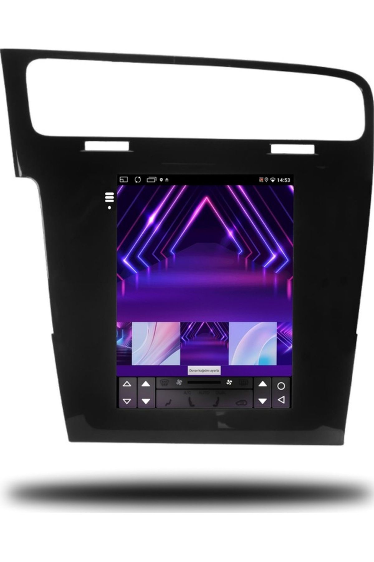 cartech spuer Volswagen Golf 7 Tesla Ekran 2012-2021 Model 4-32GB Android Multimedya Teyp