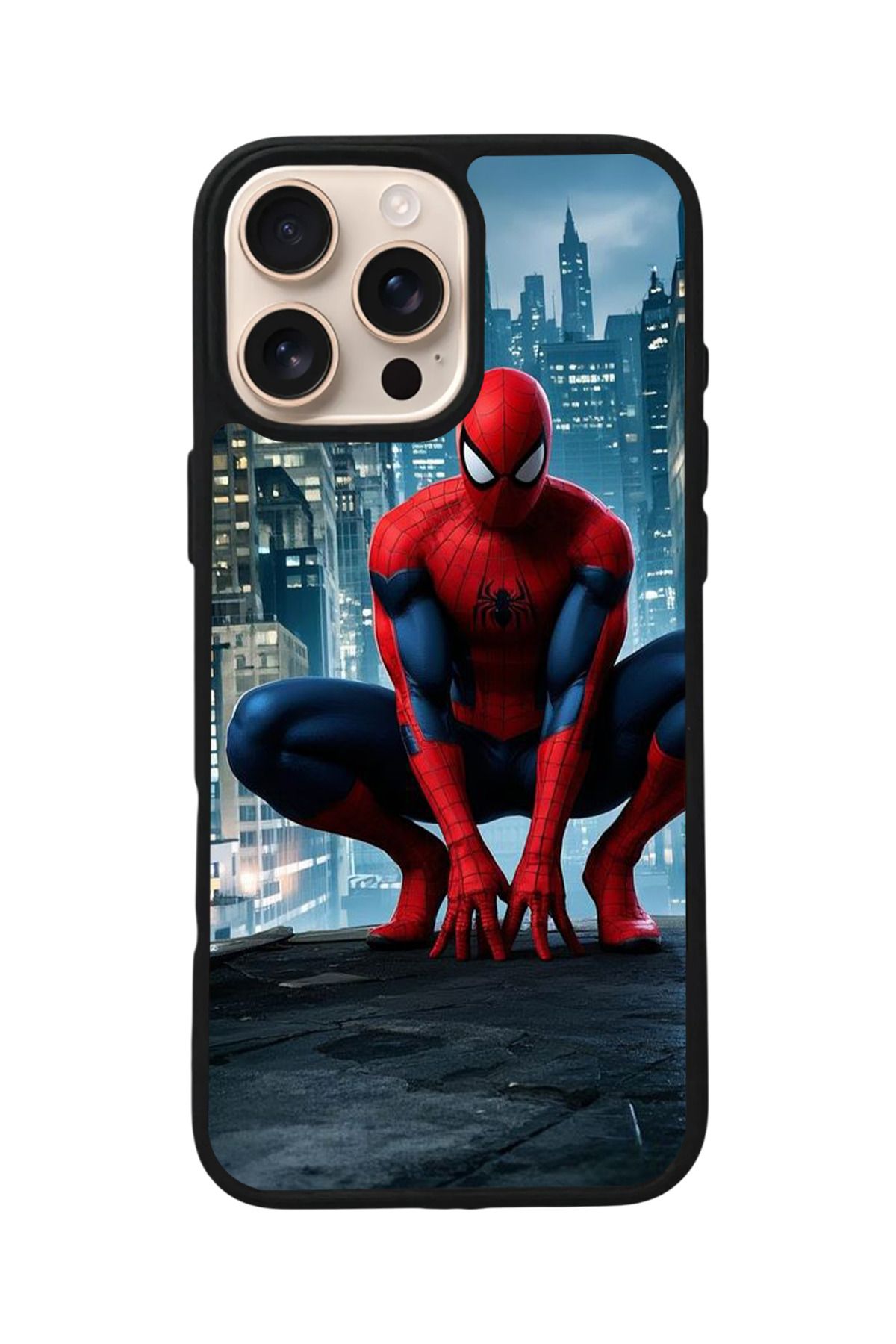Aksel Kılıf Apple iPhone 14 Pro Uyumlu Baskılı,Mat Siyah,Yumuşak Silikon,Koruyucu,Şok Emici Kapak,Kılıf