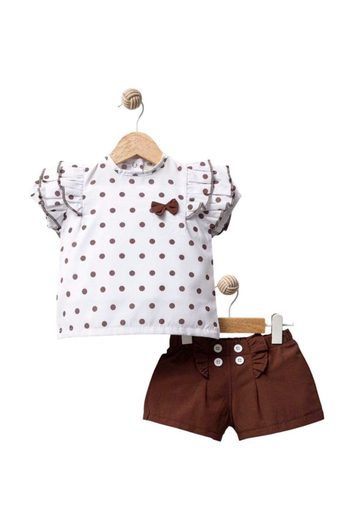Butik FİYONKLU PUANLI KIZ TAKIM