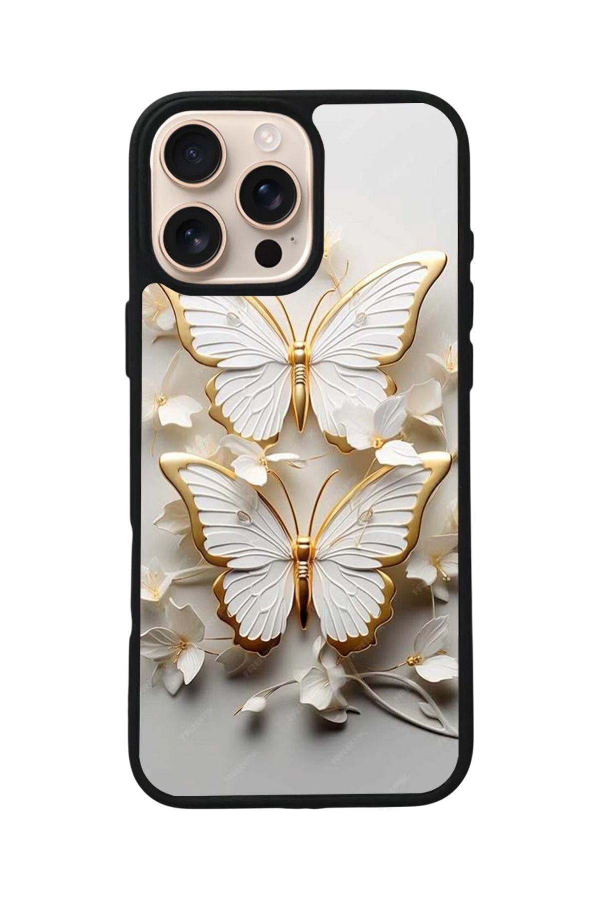 Aksel Kılıf Apple iPhone 15 Pro Max Uyumlu Baskılı,Mat Siyah,Yumuşak Silikon,Koruyucu,Şok Emici Kapak,Kılıf