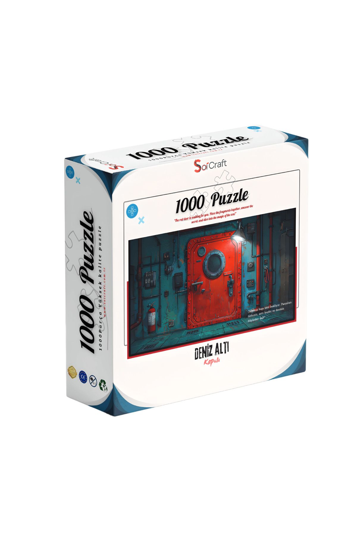 Soi Craft 1000 Parça Puzzle Denizaltı Kapısı