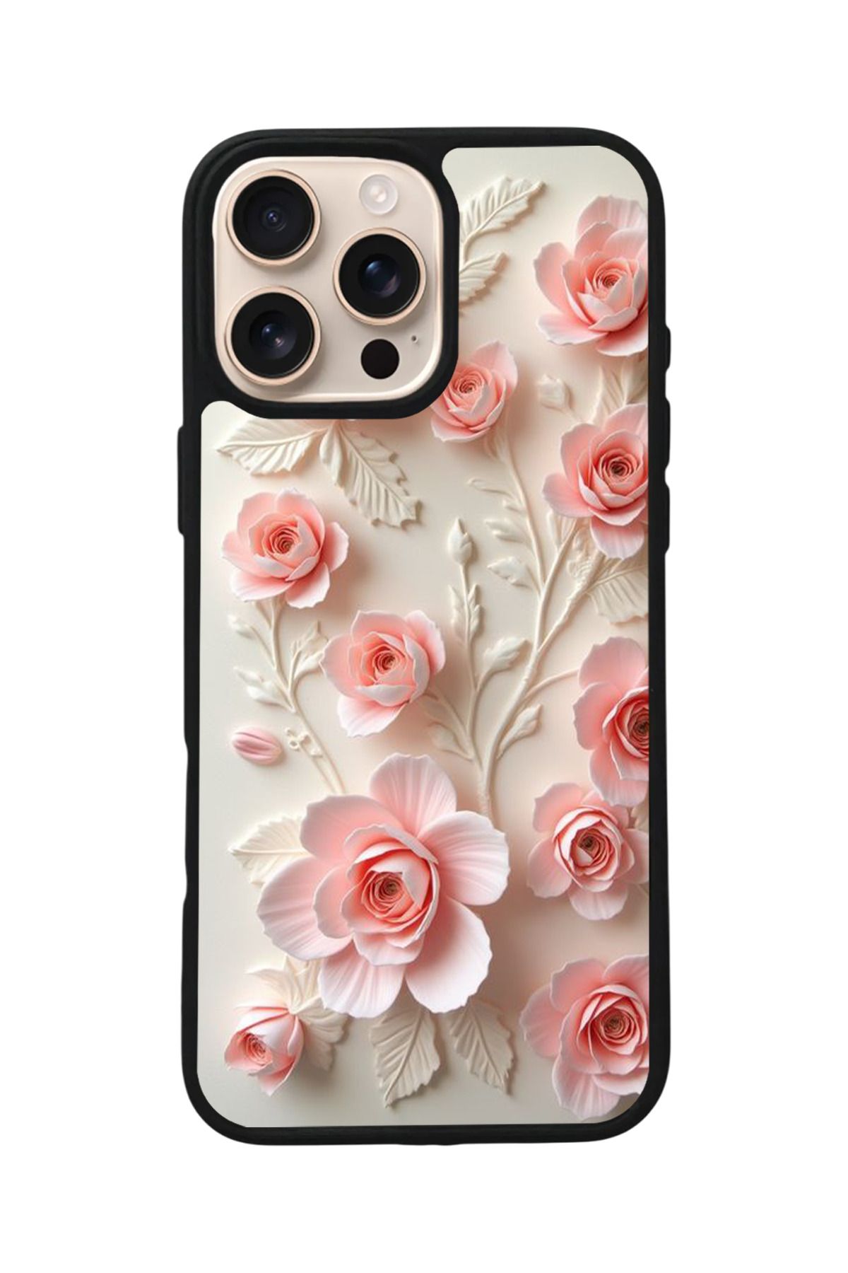 Aksel Kılıf Apple iPhone 15 Pro Max Uyumlu Baskılı,Mat Siyah,Yumuşak Silikon,Koruyucu,Şok Emici Kapak,Kılıf
