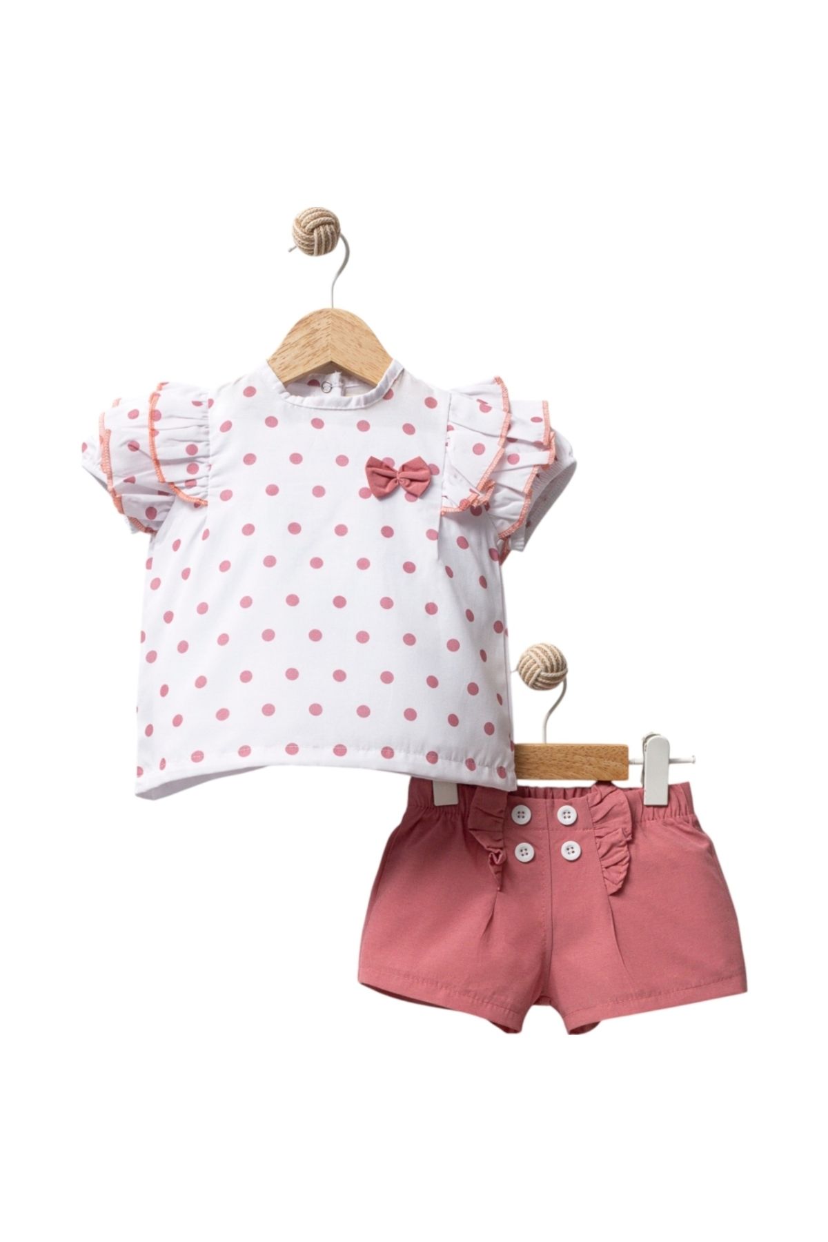 Butik FİYONKLU PUANLI KIZ TAKIM