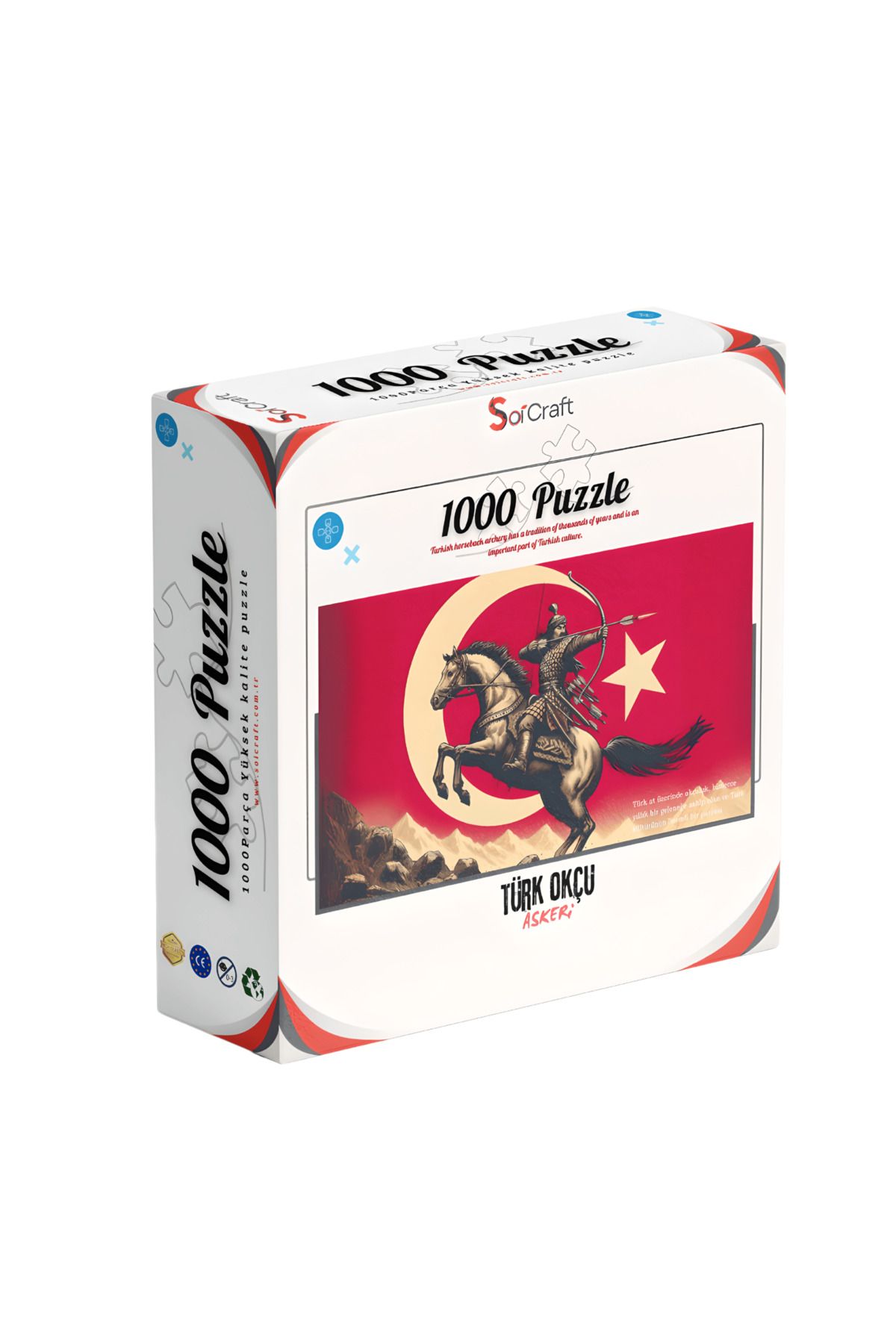 Soi Craft 1000 Parça Puzzle Türk Atlı Okçu