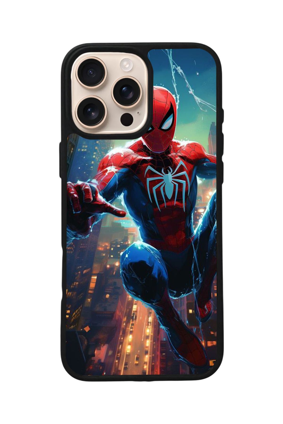 Aksel Kılıf Apple iPhone 15 Pro Max Uyumlu Baskılı,Mat Siyah,Yumuşak Silikon,Koruyucu,Şok Emici Kapak,Kılıf