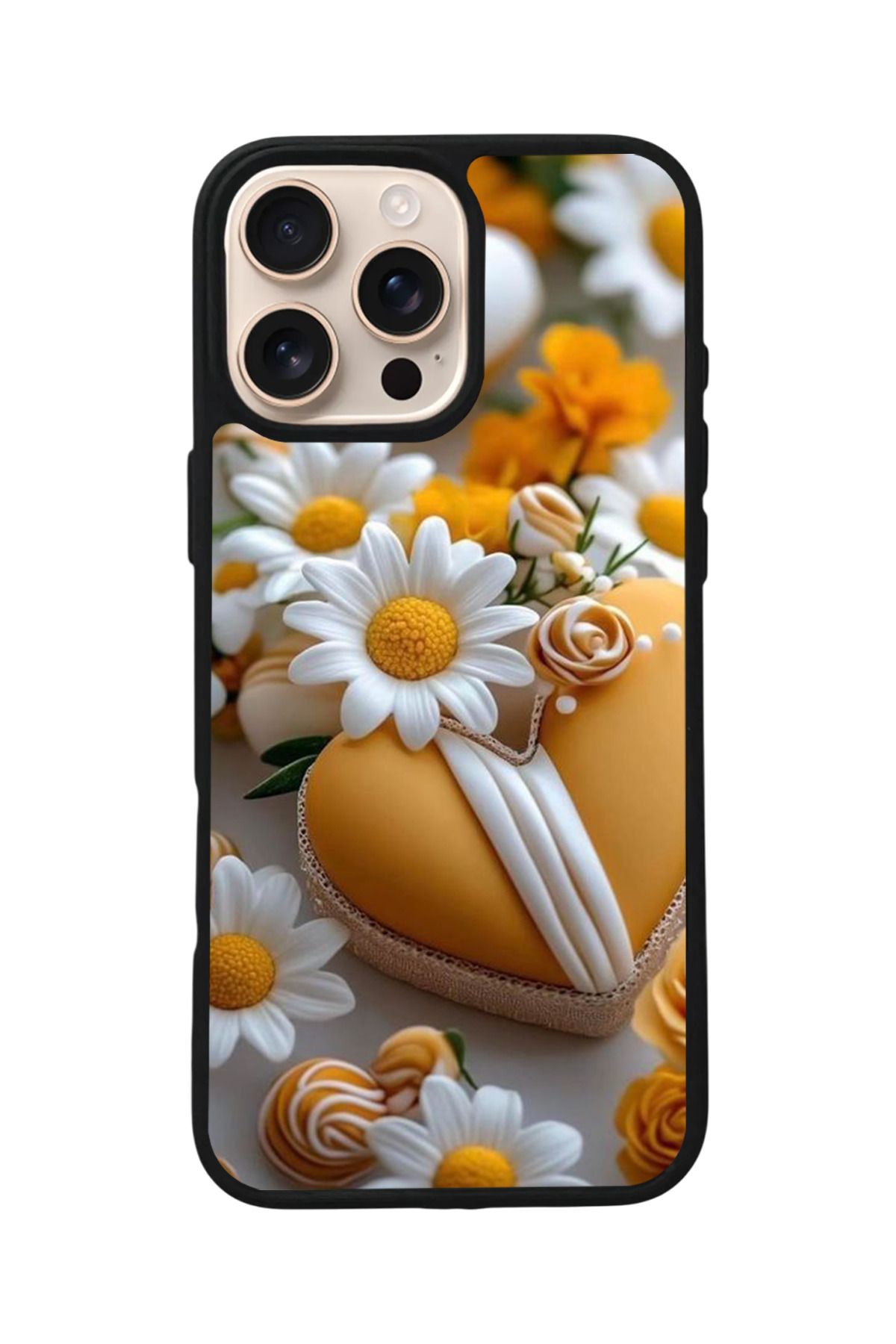 Aksel Kılıf Apple iPhone 15 Pro Max Uyumlu Baskılı,Mat Siyah,Yumuşak Silikon,Koruyucu,Şok Emici Kapak,Kılıf