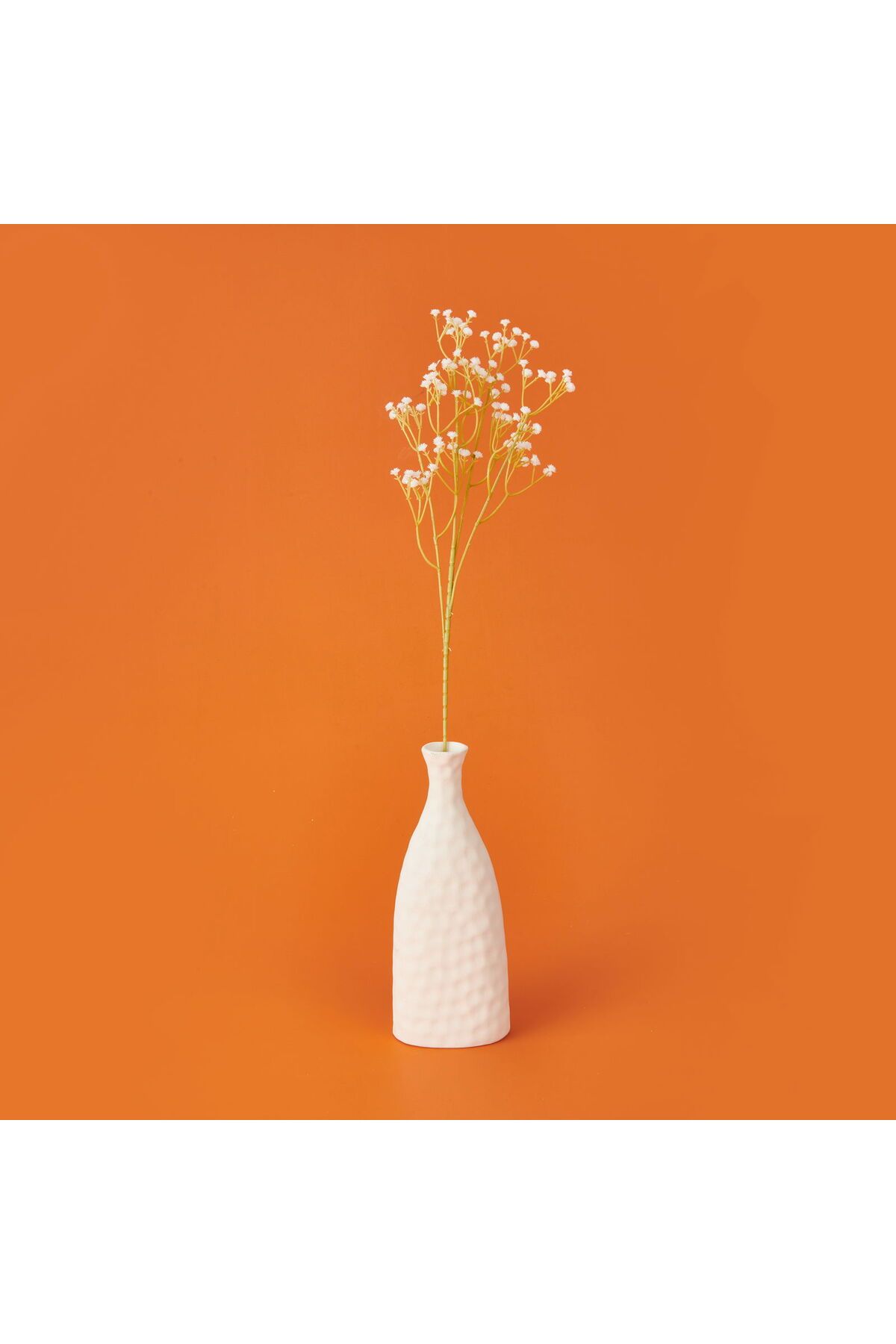 ASPARTAM Cipso Yapay Çiçek - Beyaz - 63 cm