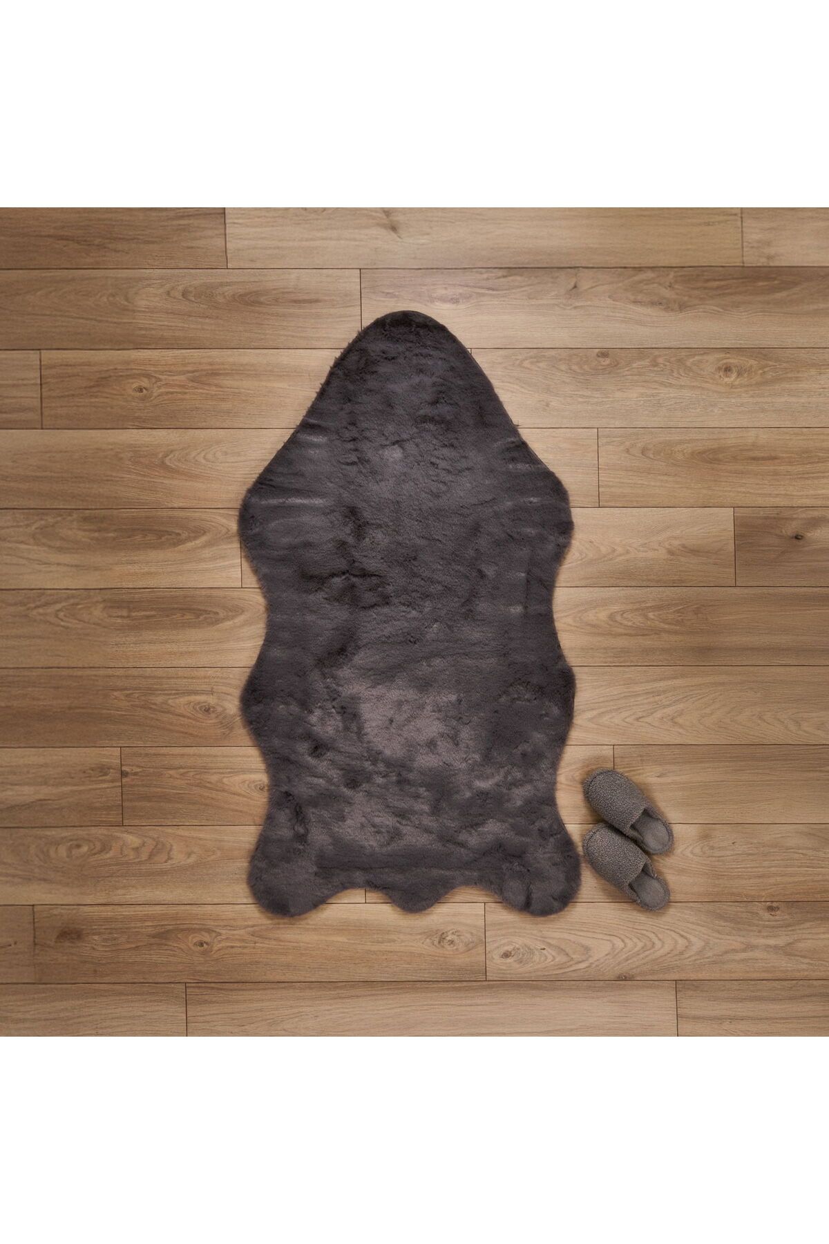 ASPARTAM Post Halı - Antrasit - 80x150 cm