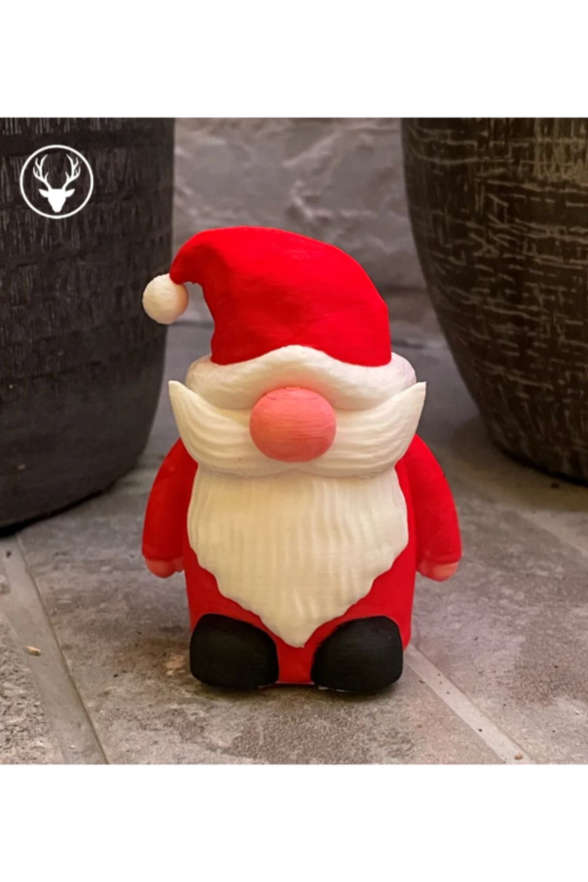 NOMOTHETIC Noel Temalı Cüce Figürü – Sevimli Yılbaşı Dekoru