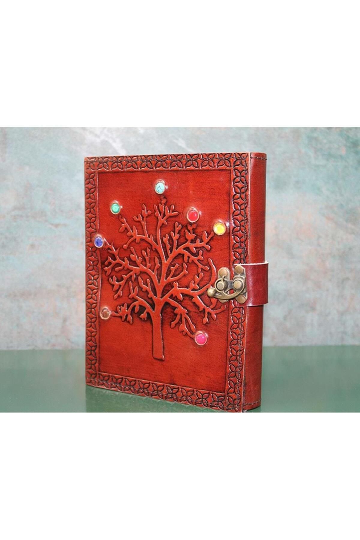 sedu Taşlı Deri Defter