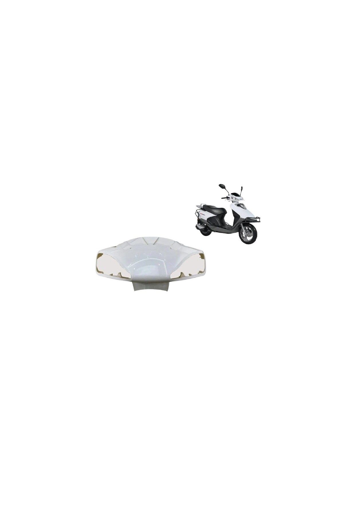 ÖZERDEM Kuba Valentino50cc Sinyal Paneli Beyaz
