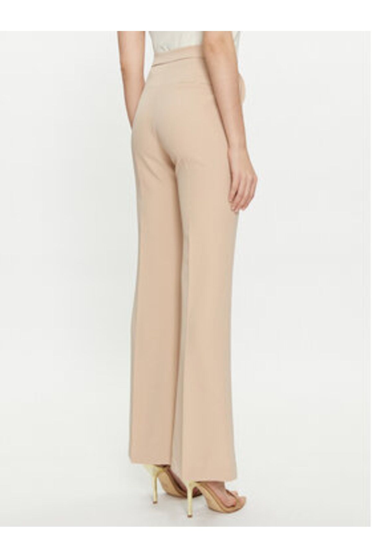 MARYLEY-Women's Fabric Trousers 24EB587/43PG Beige 2