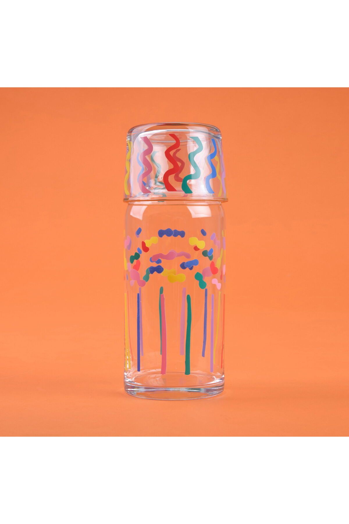 ASPARTAM Functional Basic Bardaklı Sürahi - Renkli - 700 ml