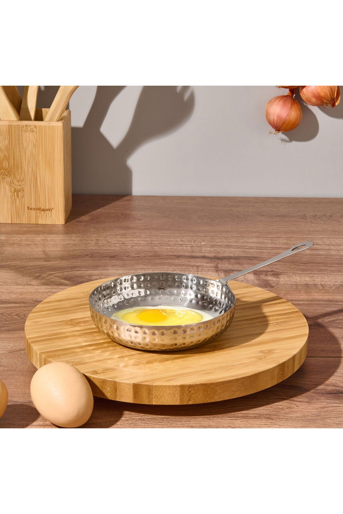 ASPARTAM Houseware Çelik Sos Tavası - Inox - 14x26 cm