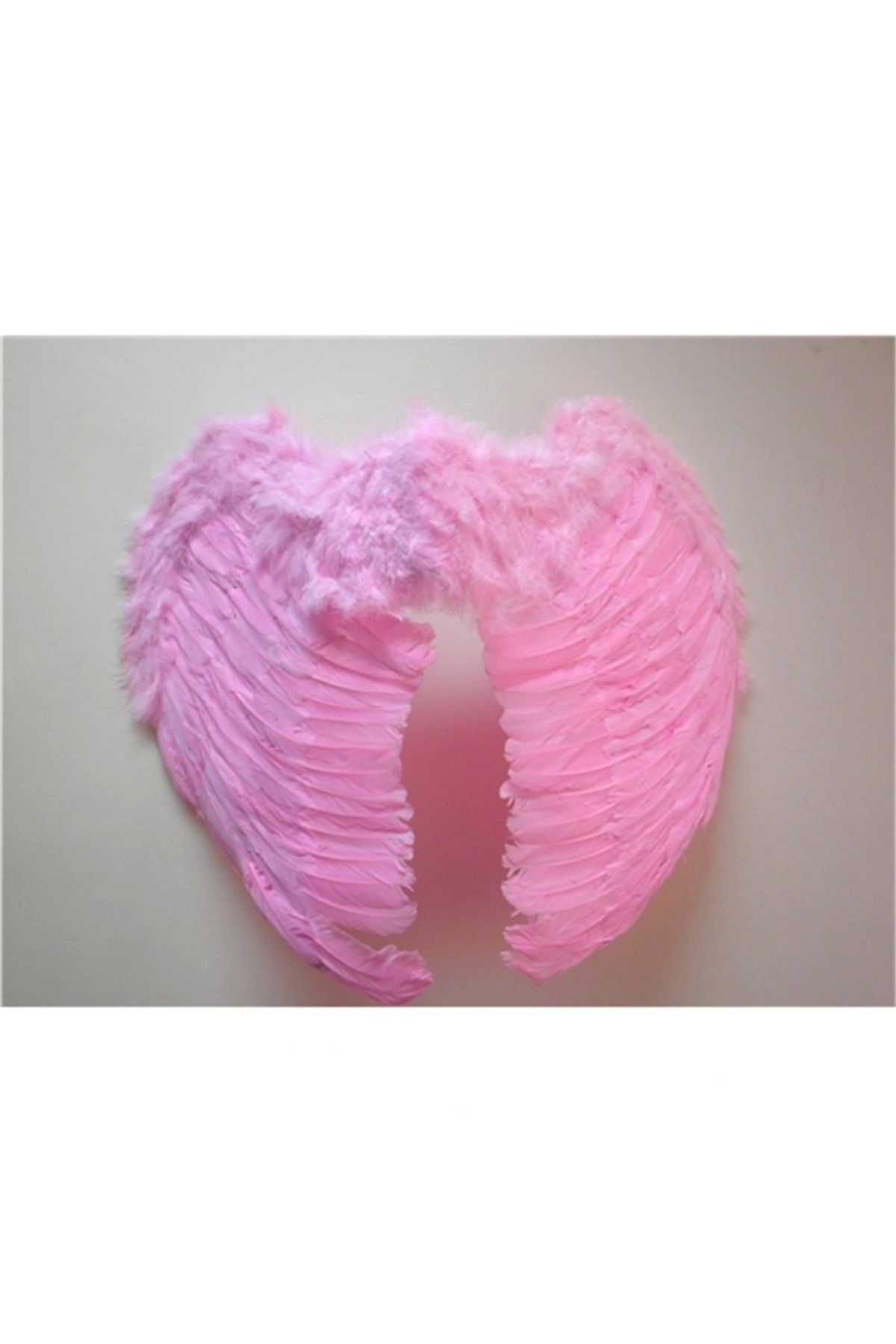 OurStyles Mega Boy Pembe Renk Tüylü Melek Kanadı 100x85 cm