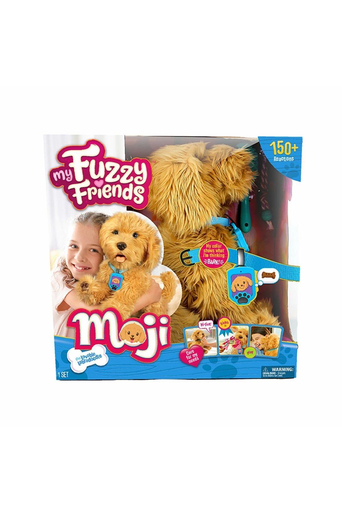 MELFSHOP MYJ00101 My Fuzzie Friends Sevimli Labrador Moji - 18207