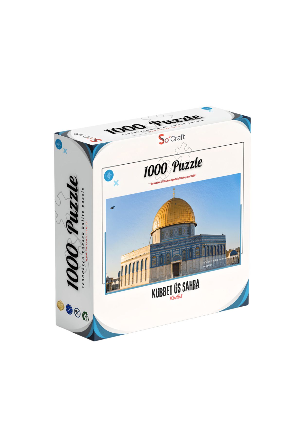 Soi Craft 1000 Parça Puzzle Kubbet üs Sahra Kudüs