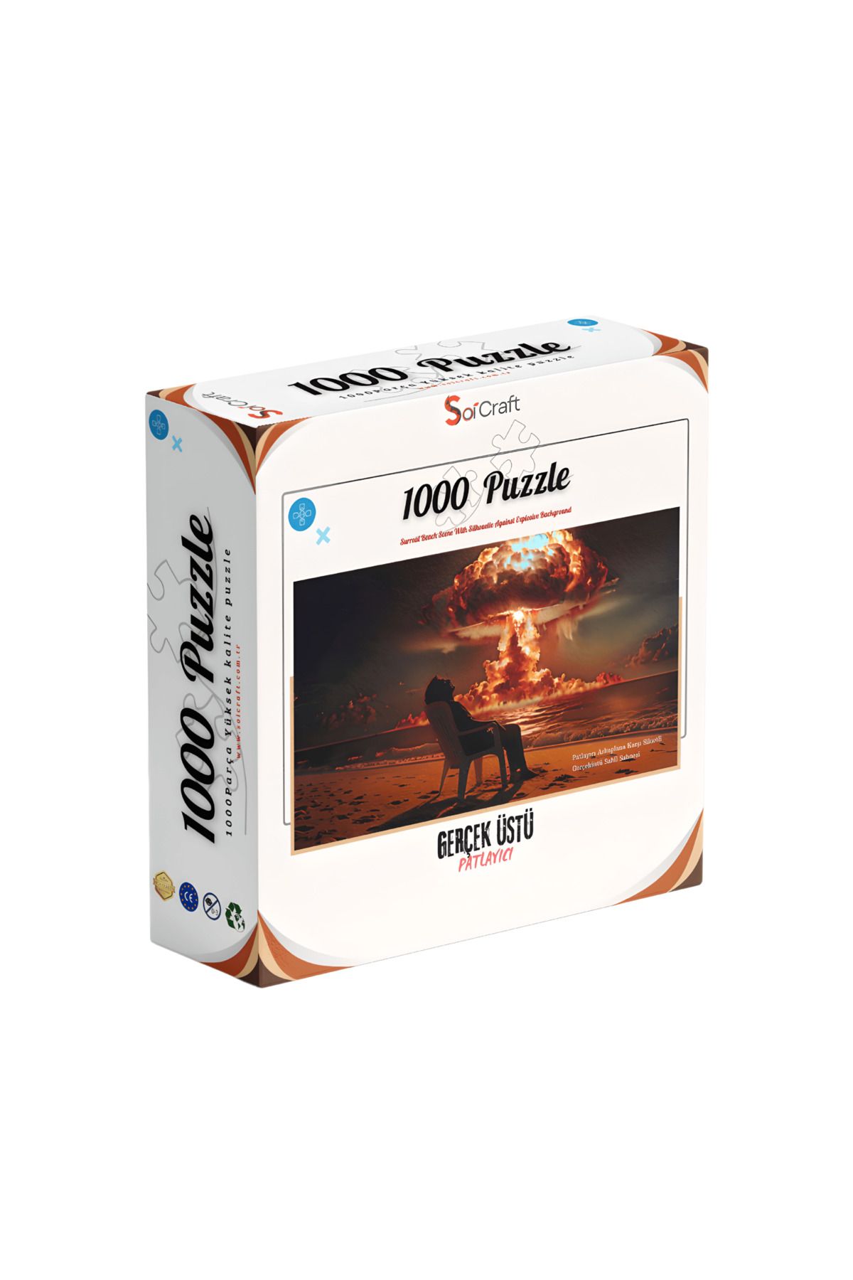 Soi Craft 1000 Parça Puzzle Gerçek Üstü