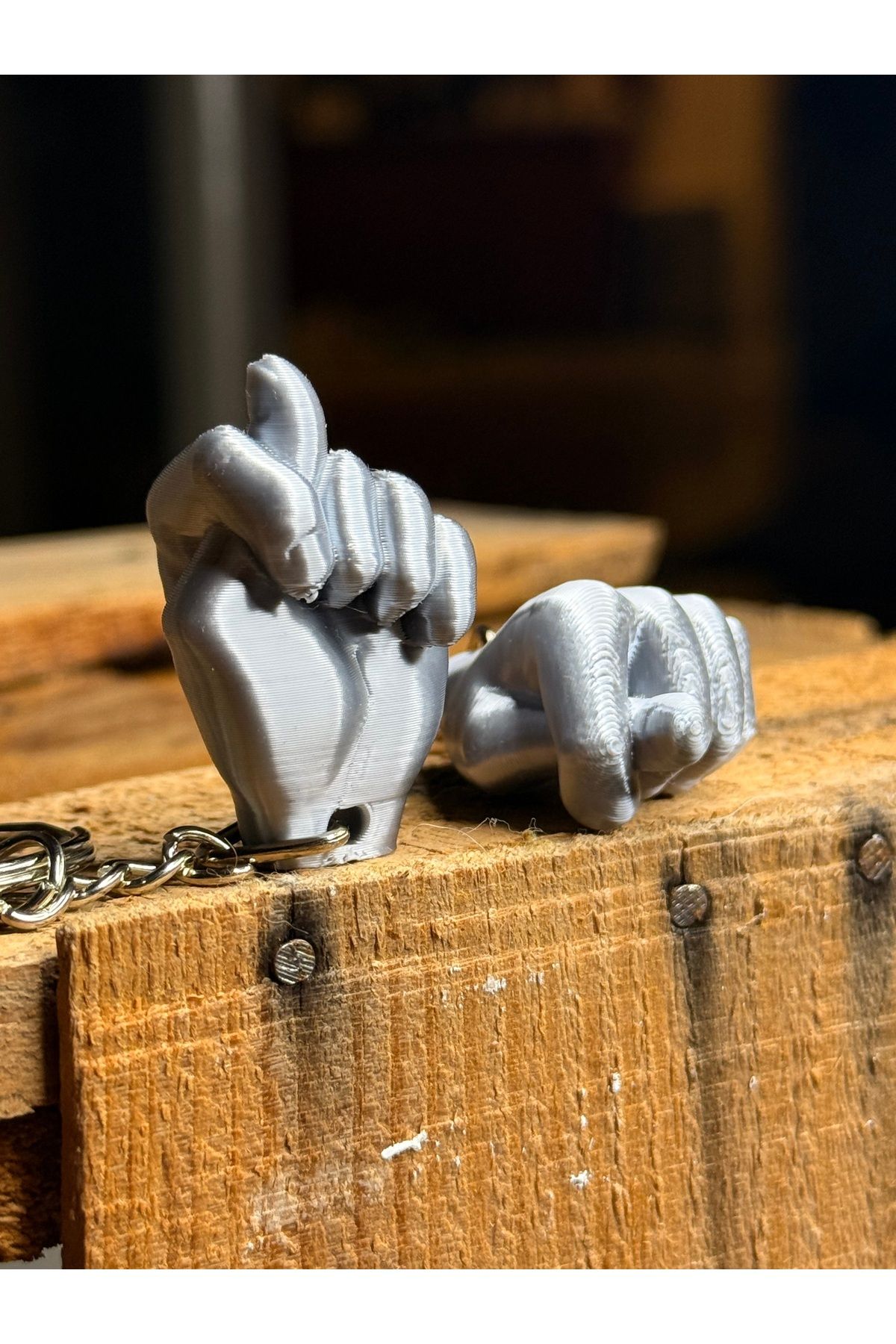 Chamelon Studio-Nah Keychain |   Nah Shaped Keychain Set of 2 4