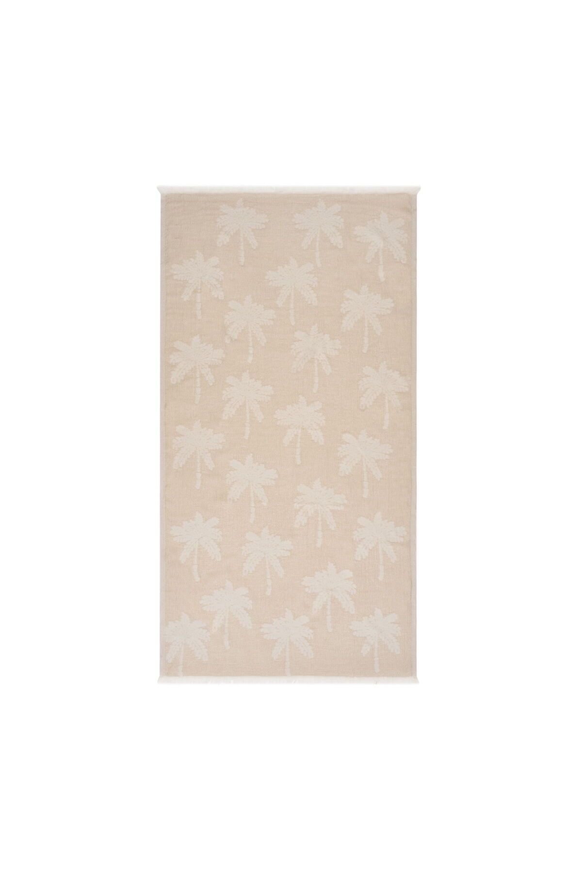 MATMEL Soft Palm Peştamal - Bej - 90x160 cm