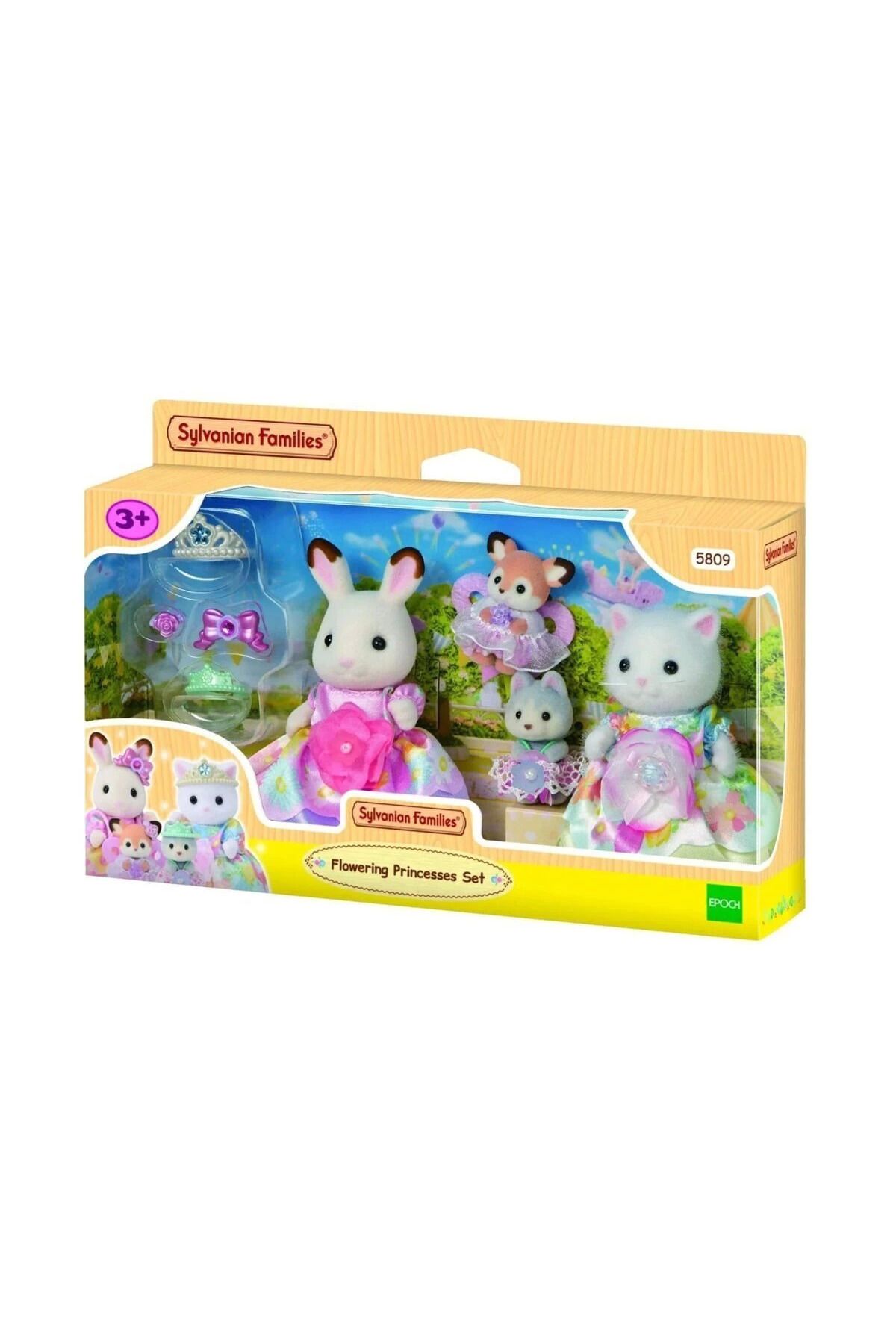 ADORE OYUNCAK 5809 Sylvanian Families Çiçekli Prensesler Seti +3 Yaş