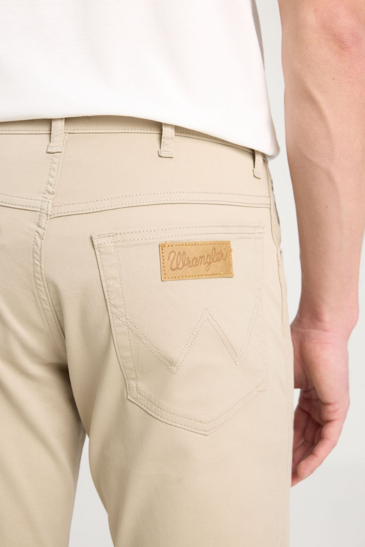 شلوار جین آبی مردانه تگزاس مستقیم روزمره انعطاف پذیر Wrangler
