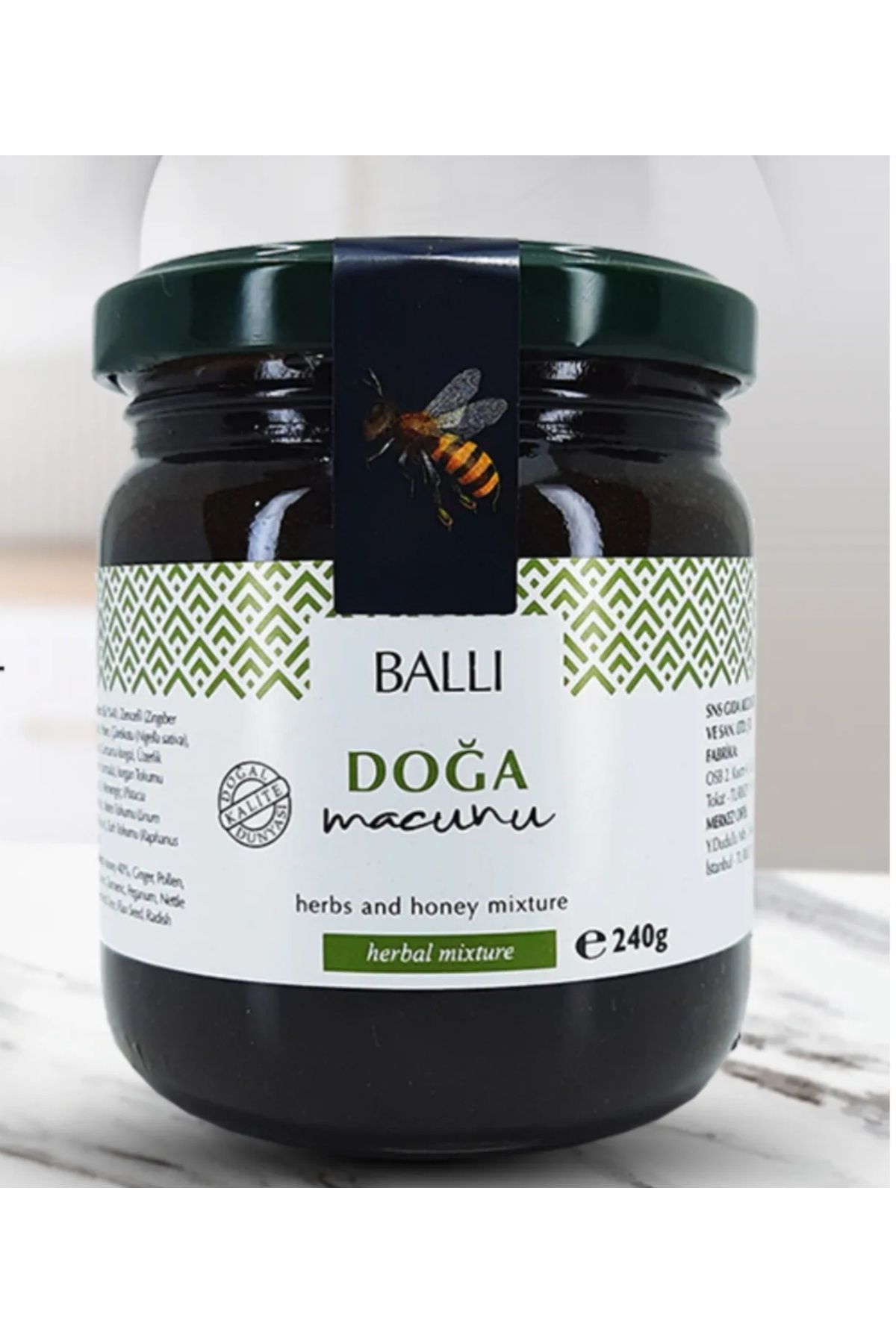 Bitkideresi Ballı Doğa Macunu 240gram nefesinizi açan bir ürün