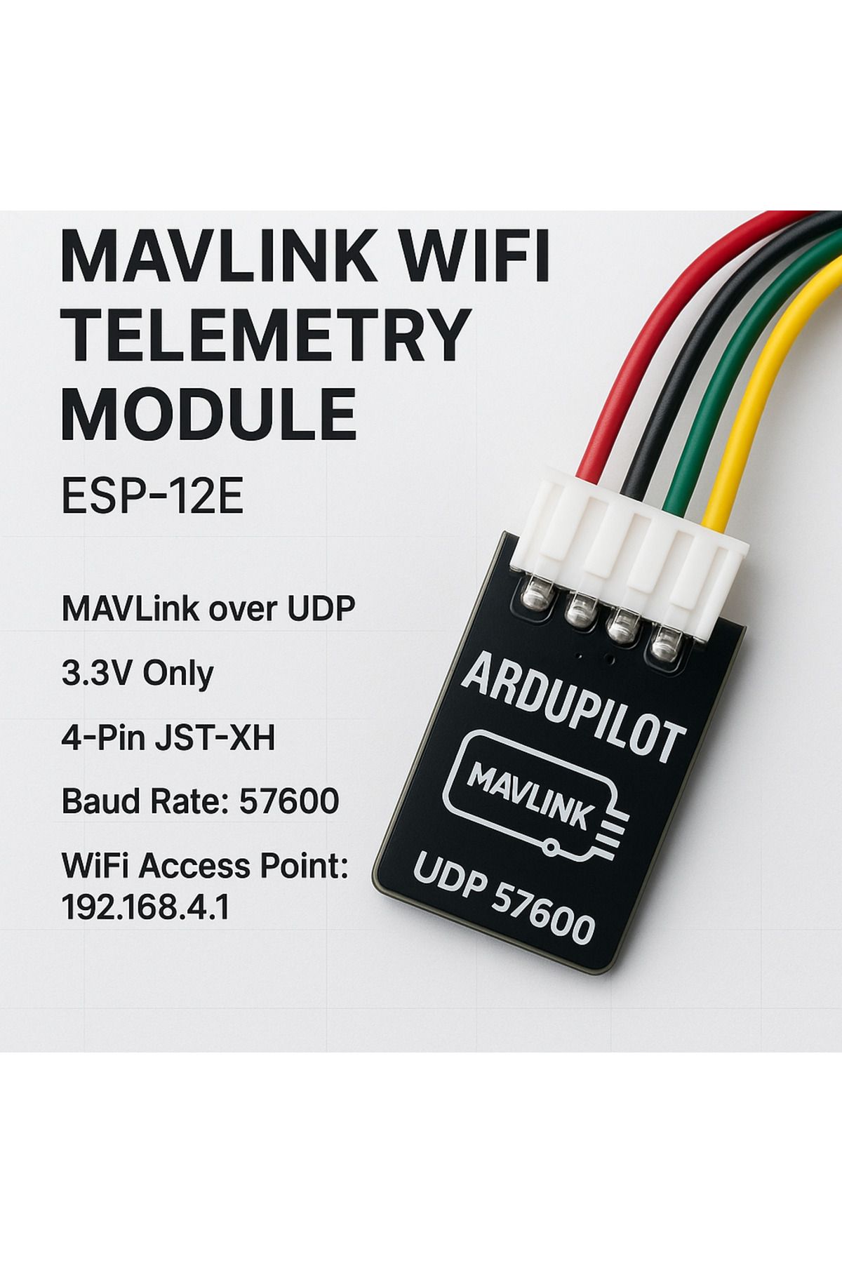 Uzman Sağlık Teknoloji FPV Drone Telemetri Wifi Modülü