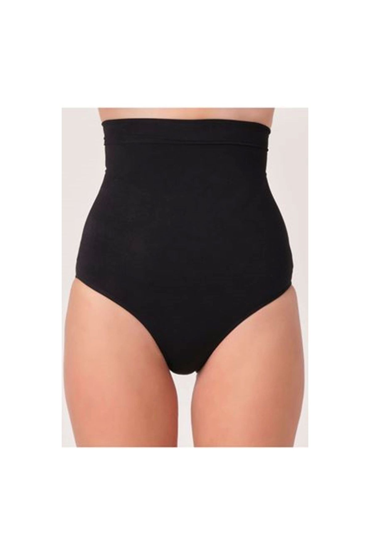 Narnuga MİRAXX Siyah Kadın Dikişsiz Slip Korse - 780