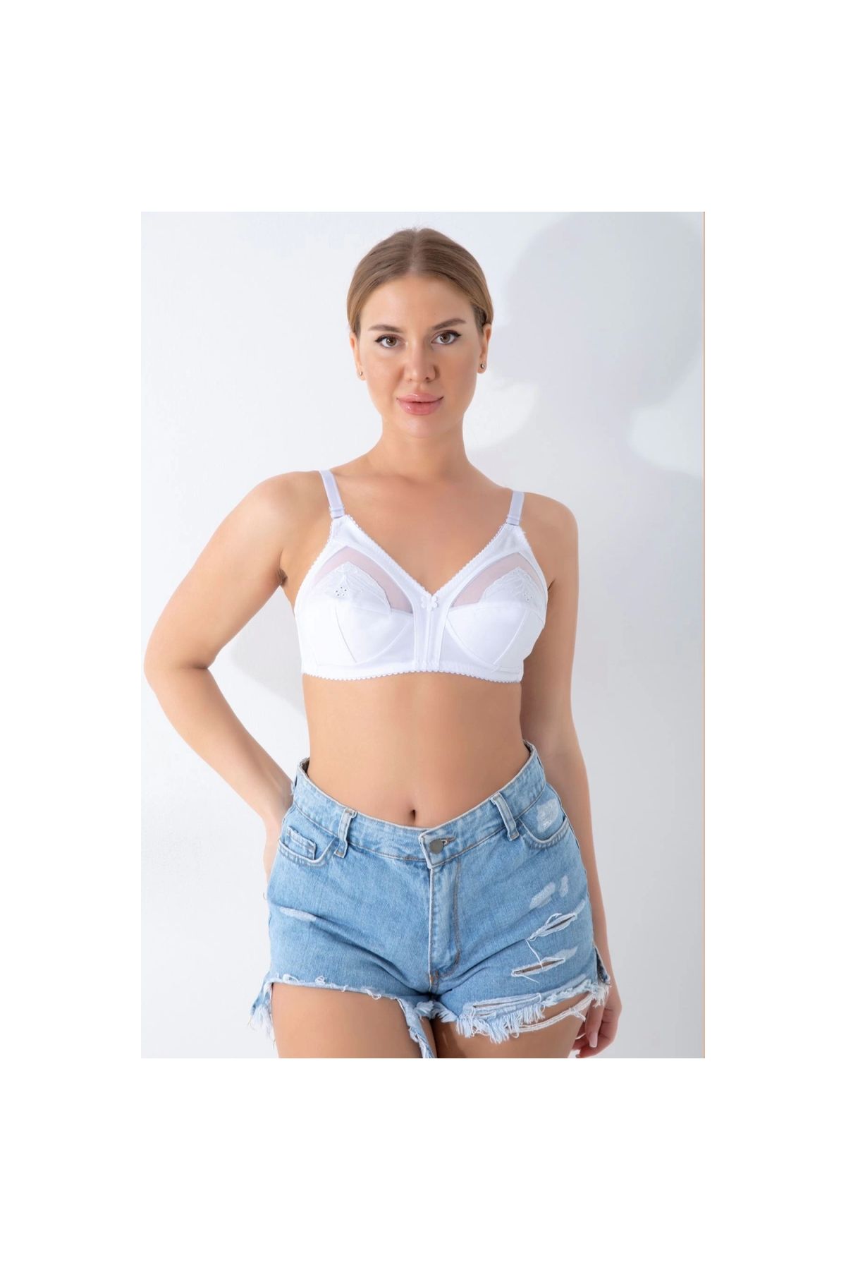 Narnuga MİRAXX Beyaz Toparlayıcı Sütyen - 502
