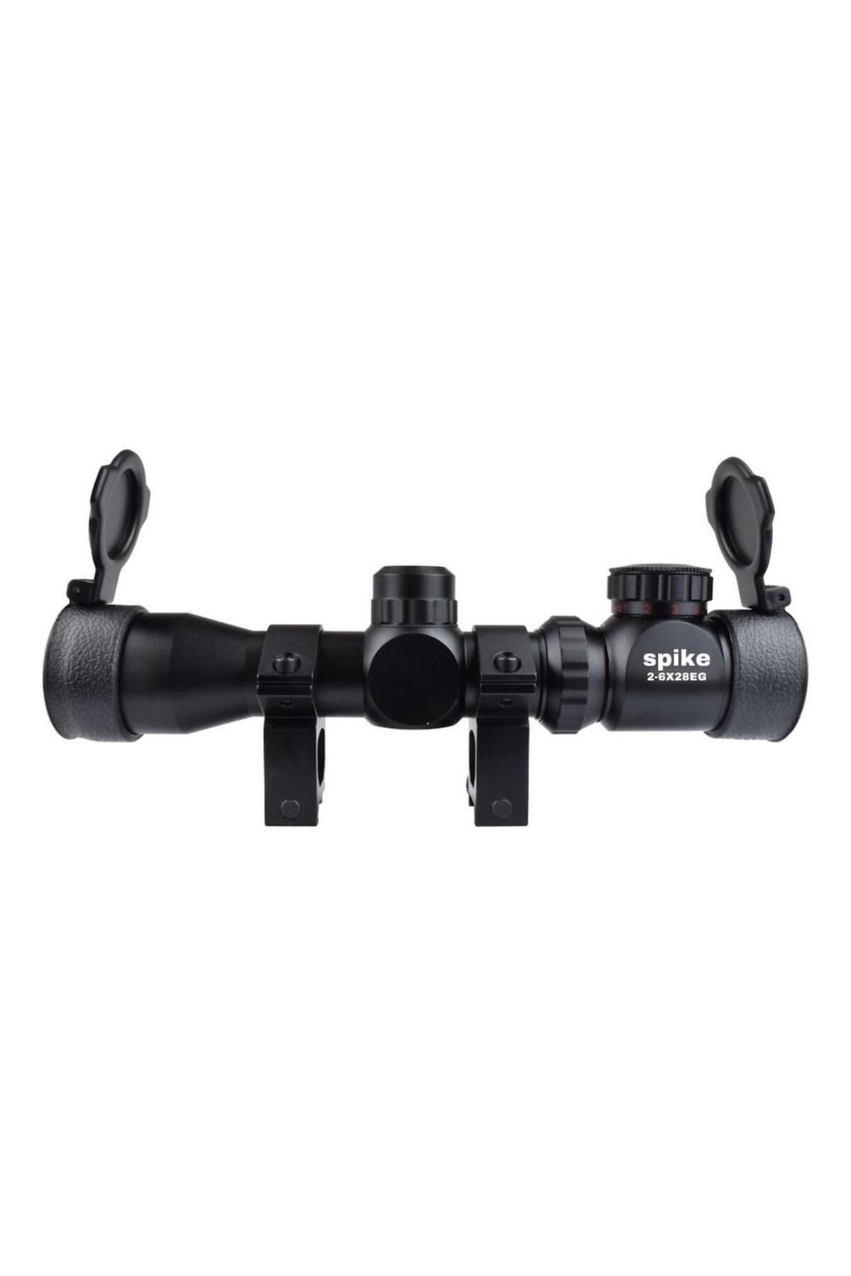 Fixport SP 2-6x28 Zoomlu Dürbün Hedef Çizgili Çıft Işıklı