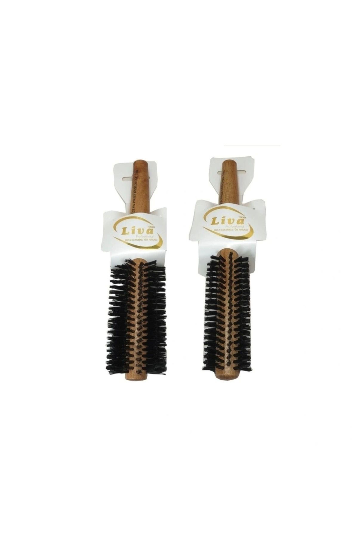 OurStyles Liva 540 350 Saç Fırçası Yanmaz Profesyonel Fön Fırçası 2 Adet