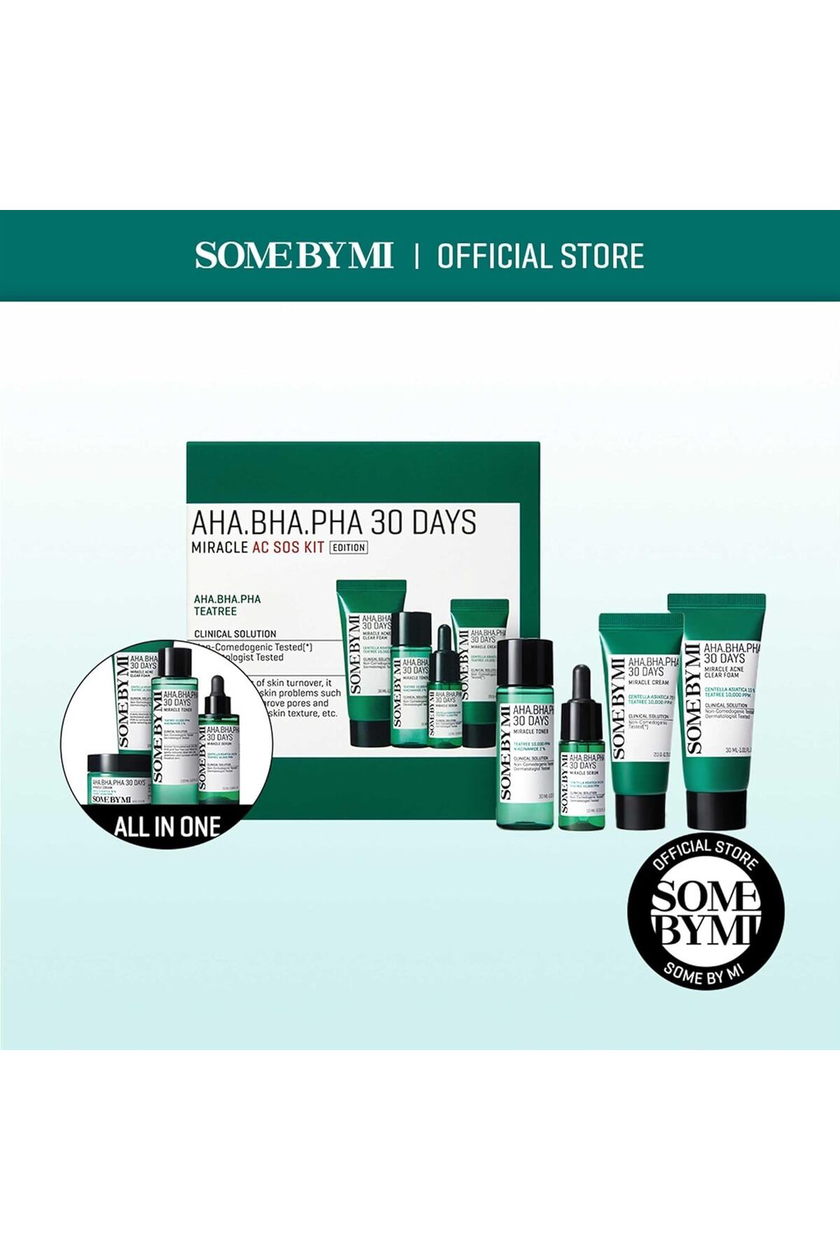 Some By Mi-Miracle AC SOS 30 Day Kit - AHA BHA PHA by Some By Mi 3